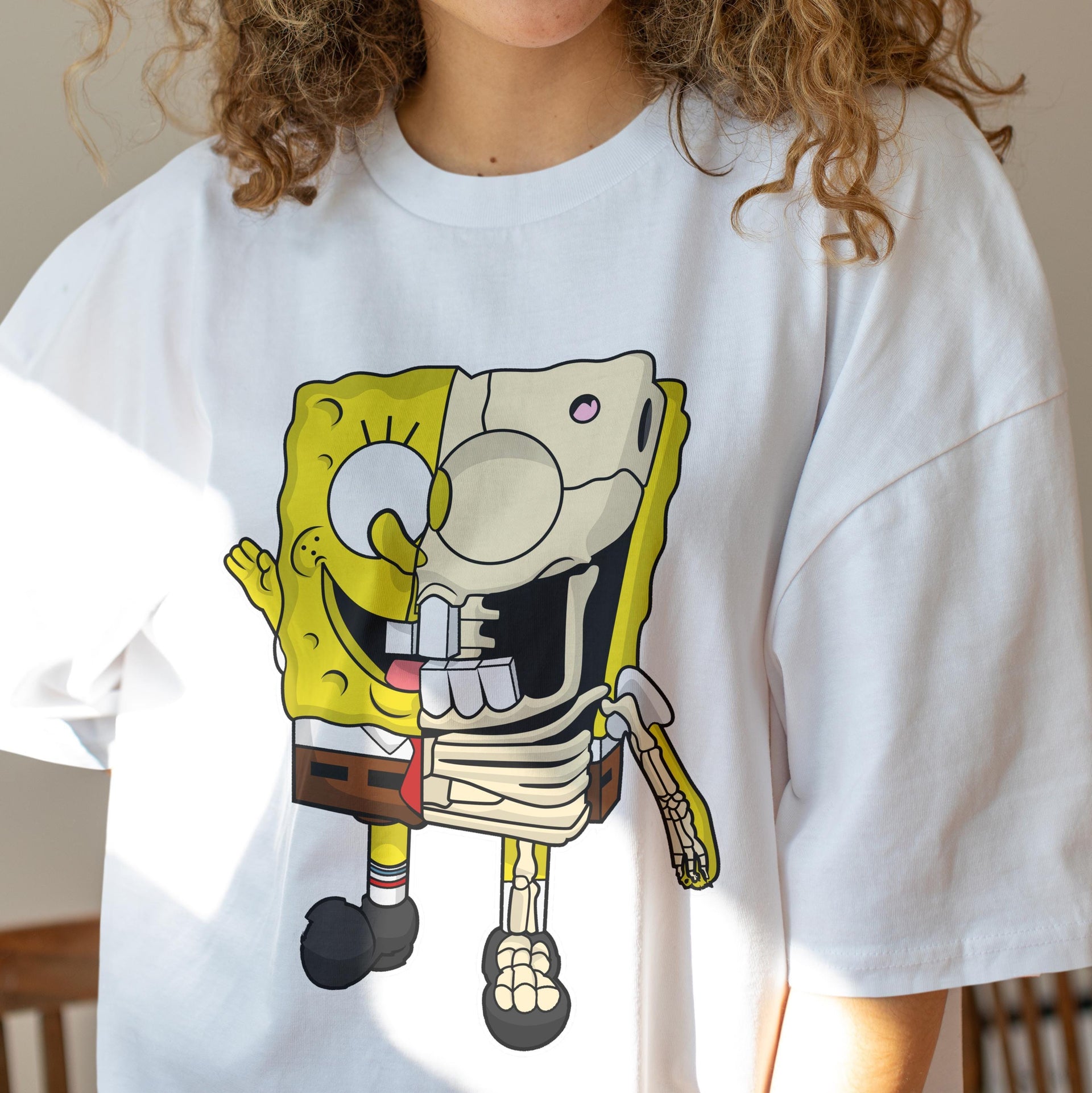 SpongeBob Skeleton Anatomy – Kids & Toddlers T-Shirt