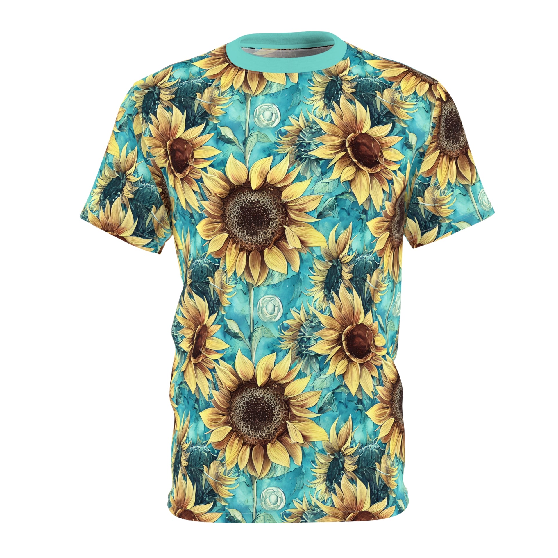 Sunflower Tee - Unisex Cut & Sew T-Shirt