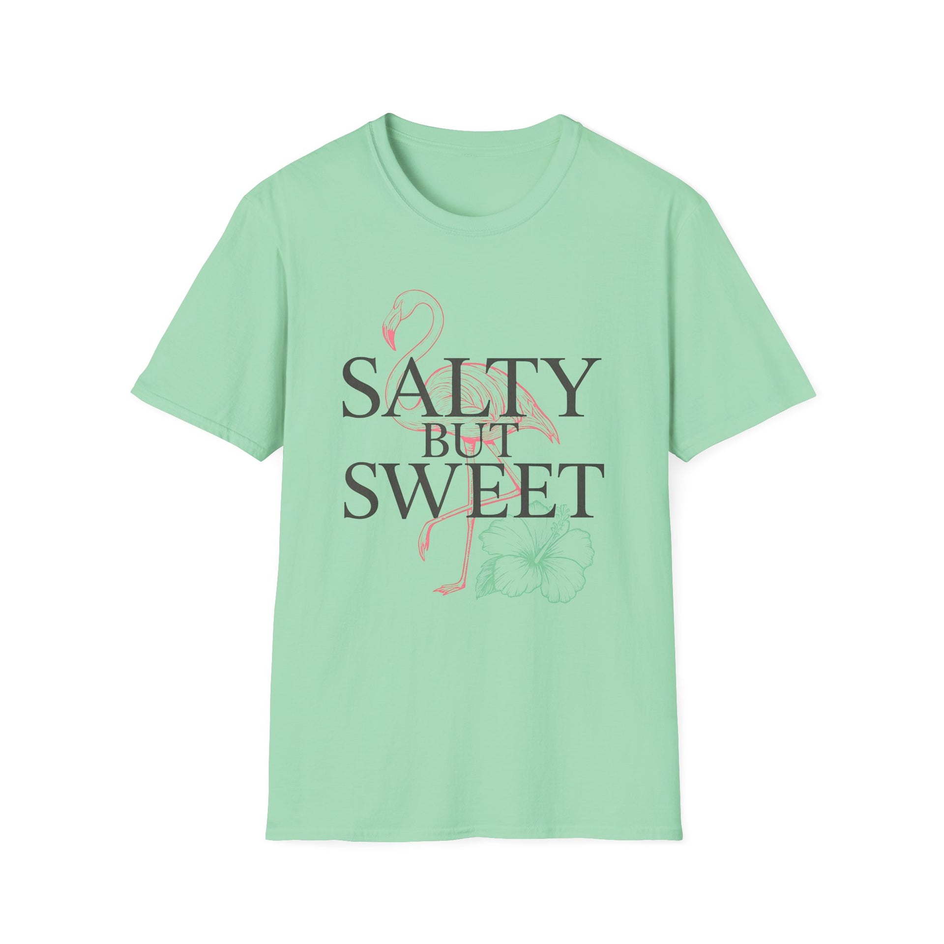 Tropical Flamingo Tee - Salty Sweet Shirt