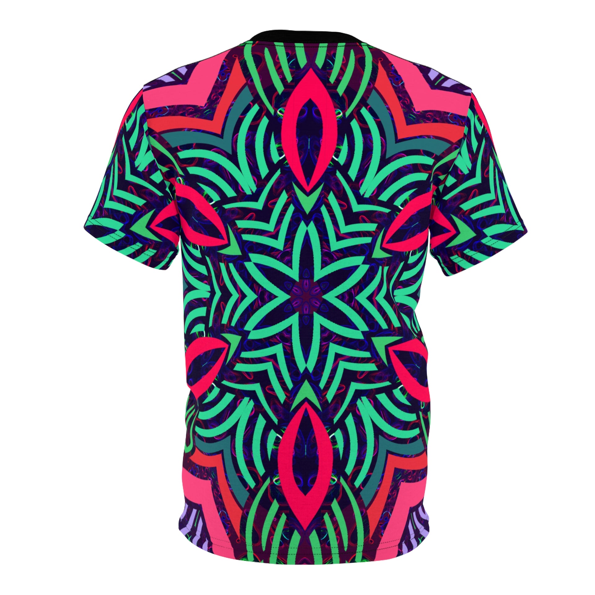 Psychedelic Artwork Tee - Unisex Cut & Sew T-Shirt