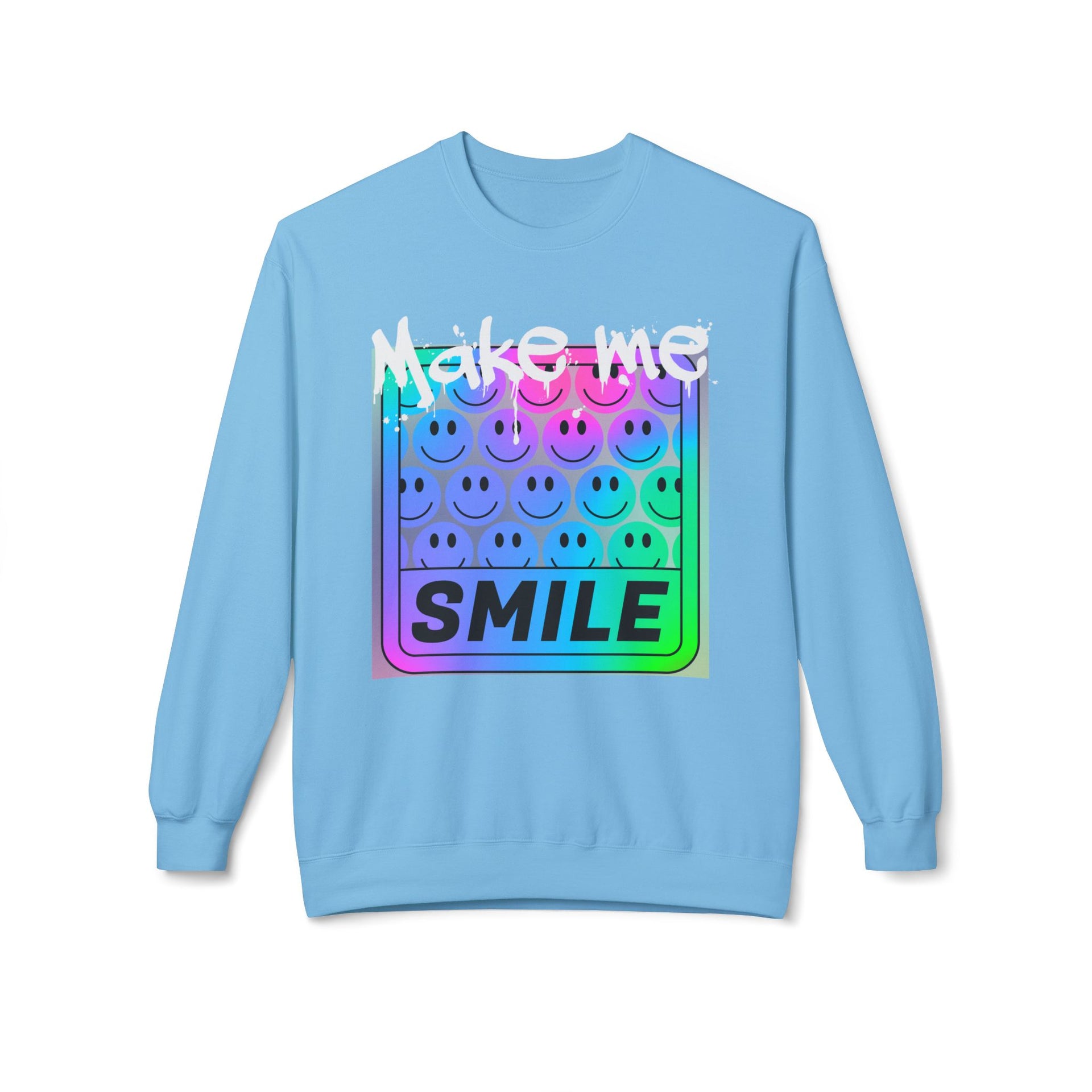 Playful Crewneck Sweatshirt - Make Me Smile Top