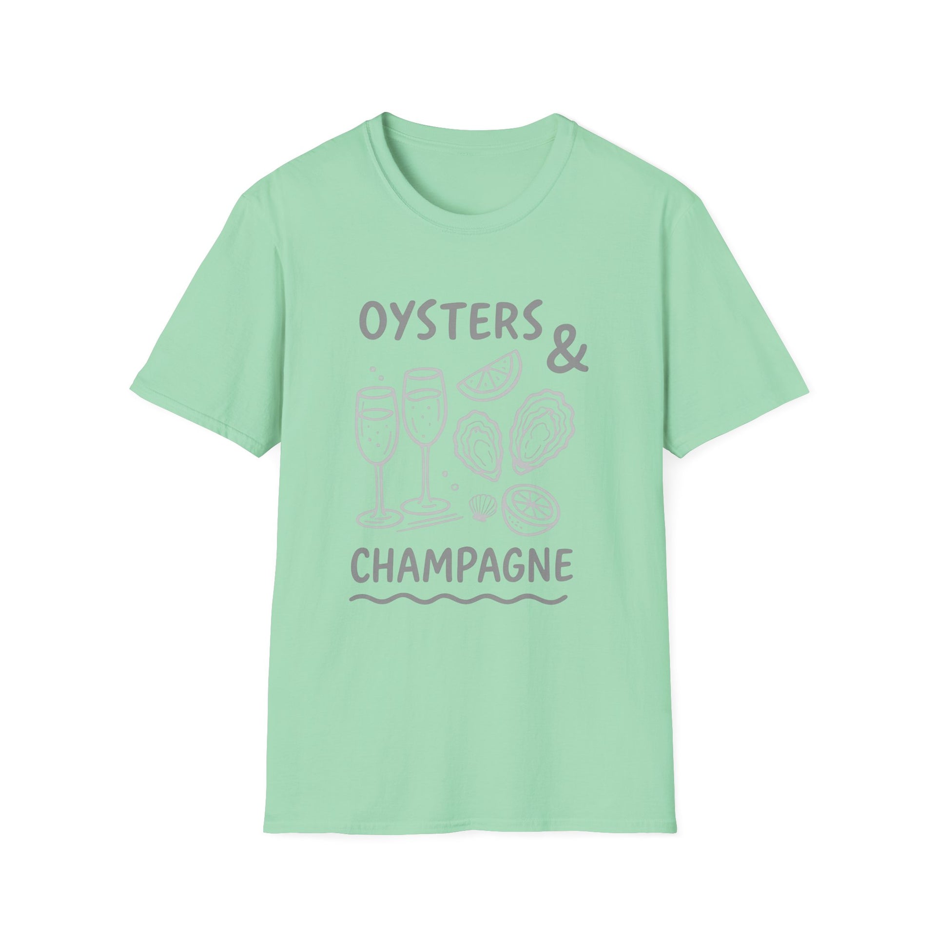 Nautical Oyster Tee - Champagne Shirt Women