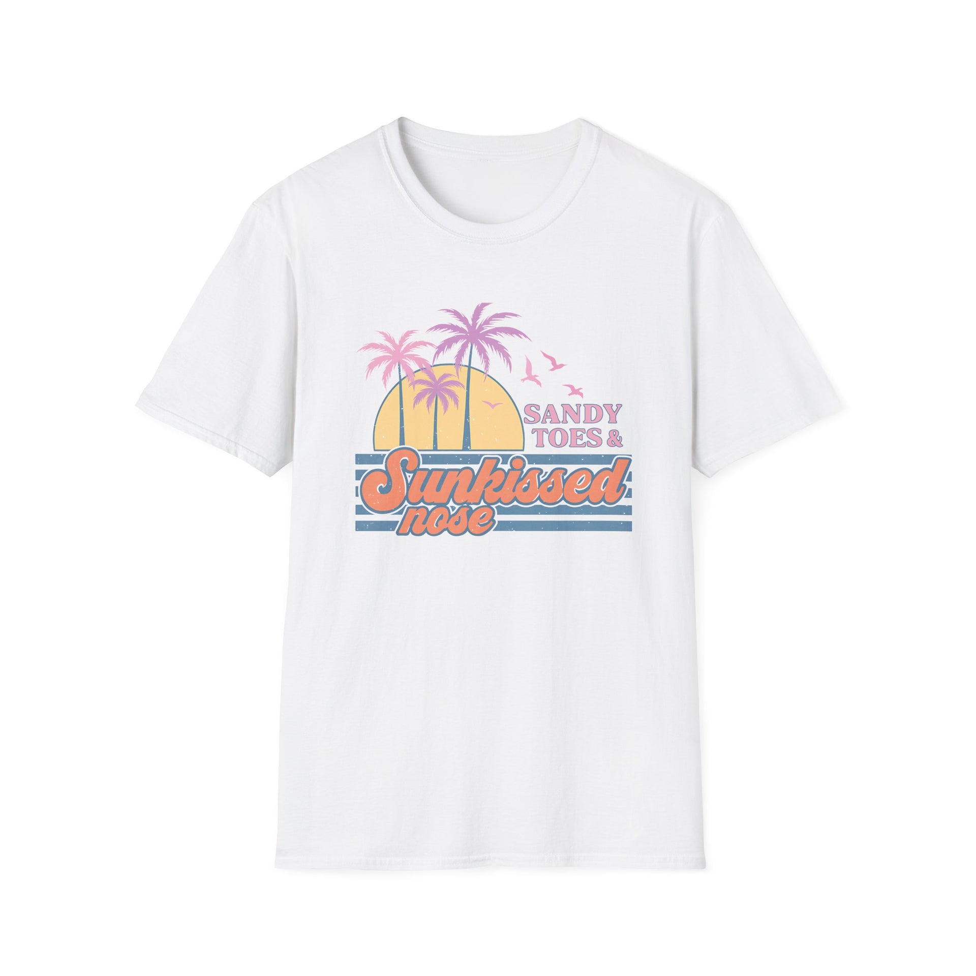 Tropical Womens Tee - Sandy Toes Shirt