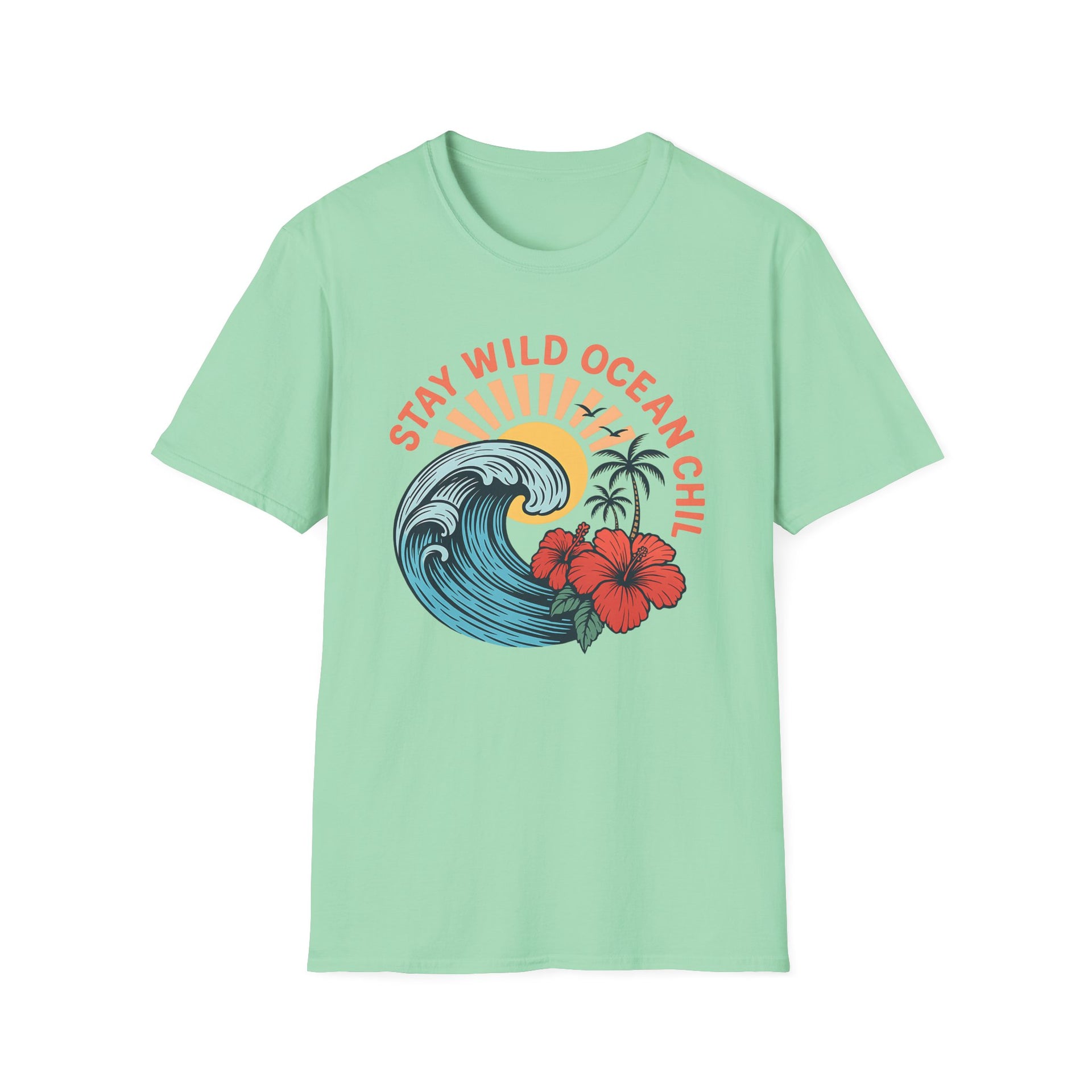 Tropical Womens Tee - Stay Wild Shirt