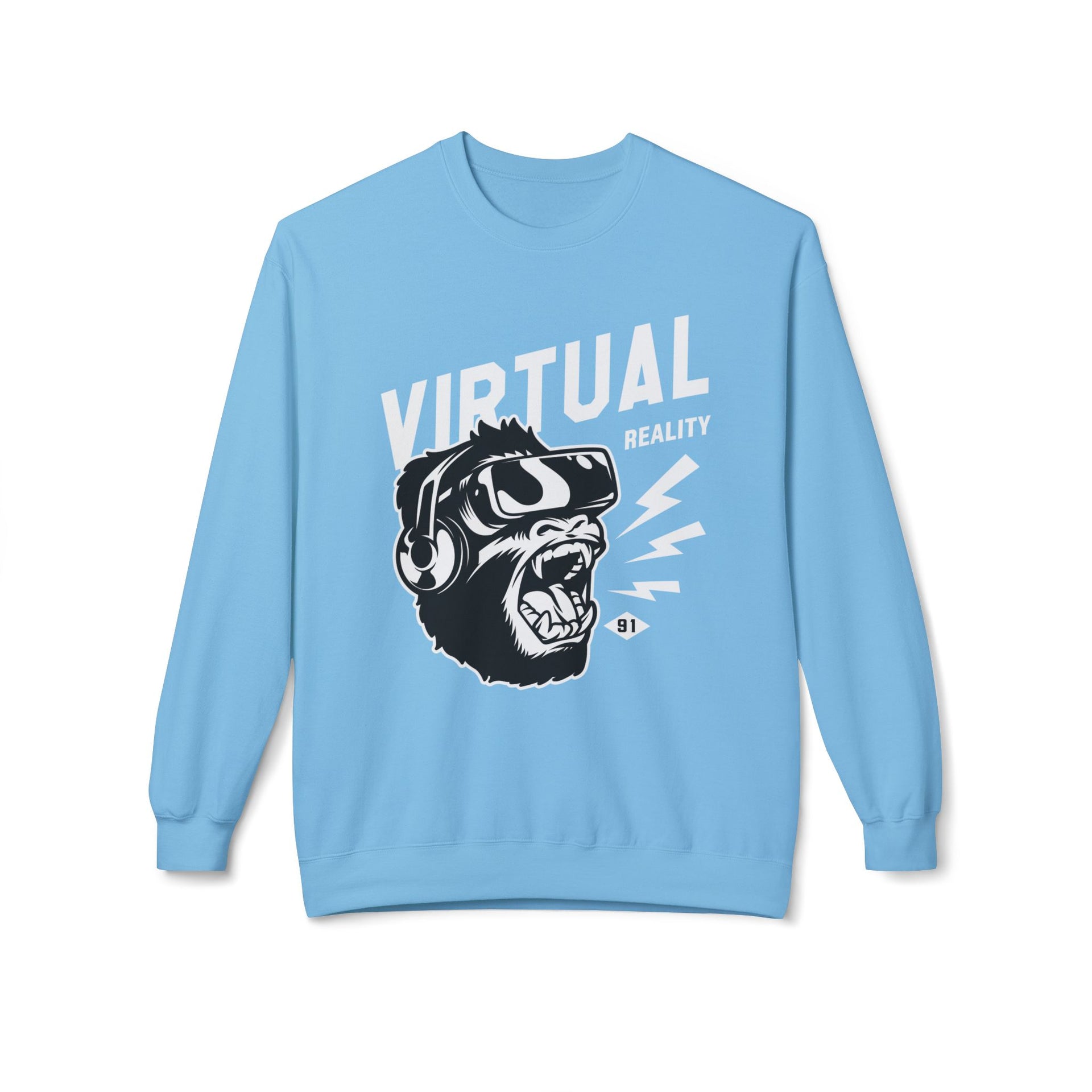 Virtual Reality Sweatshirt - Gaming Crew Neck