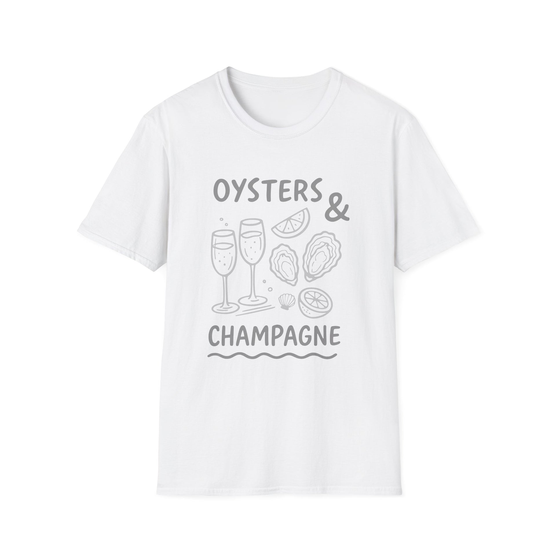 Nautical Oyster Tee - Champagne Shirt Women