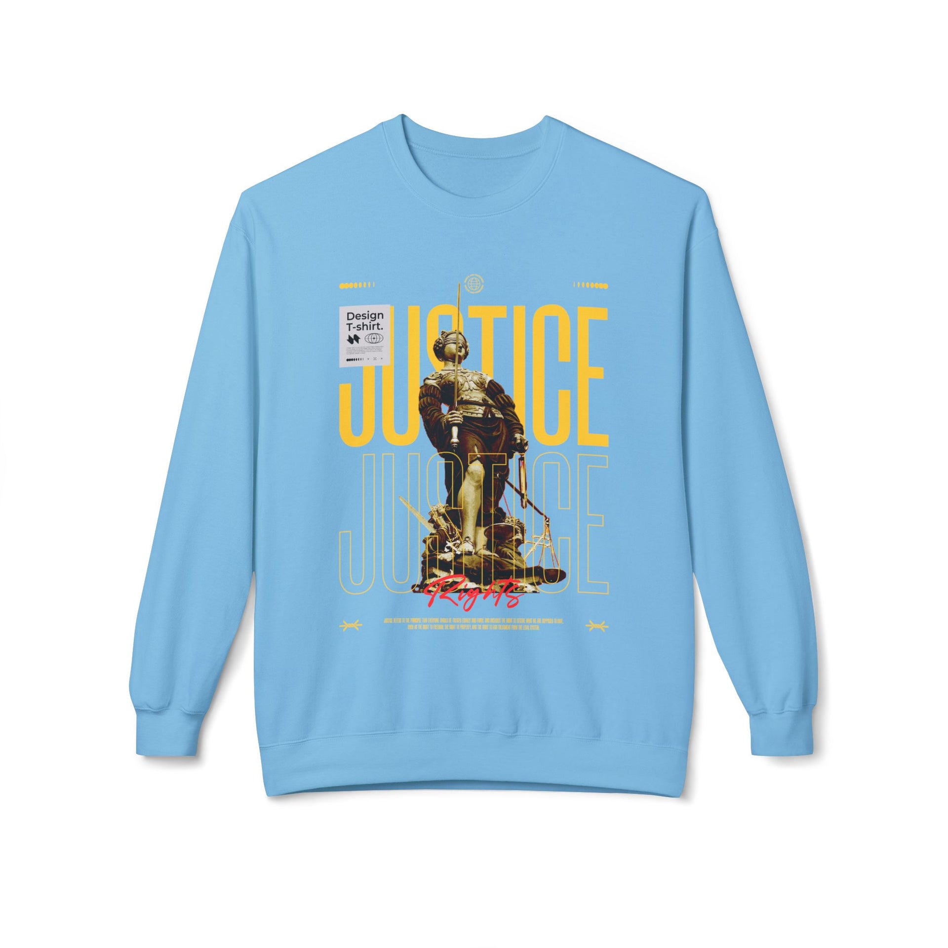 Justice Crewneck - Graphic Sweatshirt