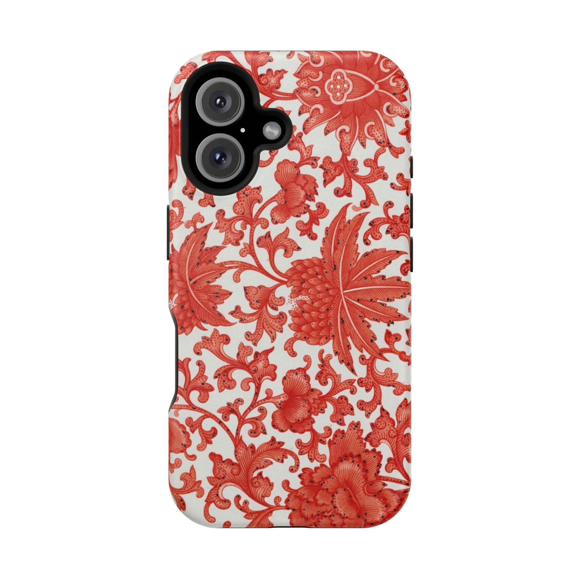 Traditional Magnetic Case - iPhone 16 Floral