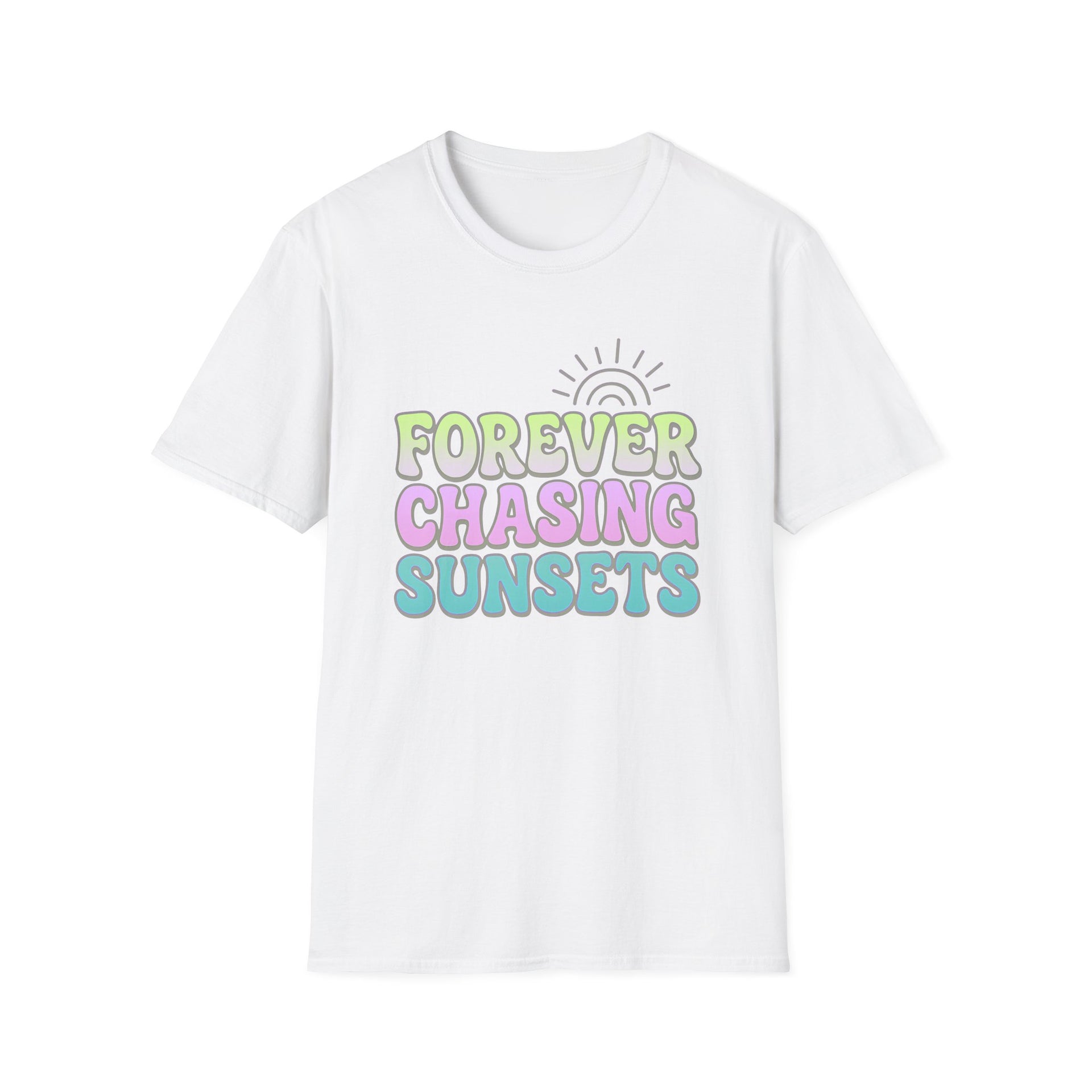 Pastel Womens Tee - Chasing Sunsets Shirt