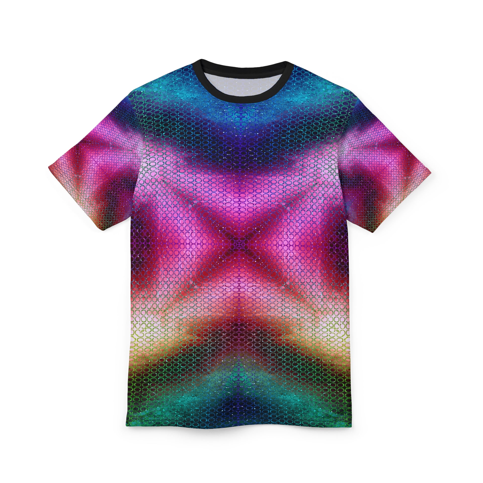 Psychedelic Kaleidoscope Tee - Unisex Cut & Sew T-Shirt