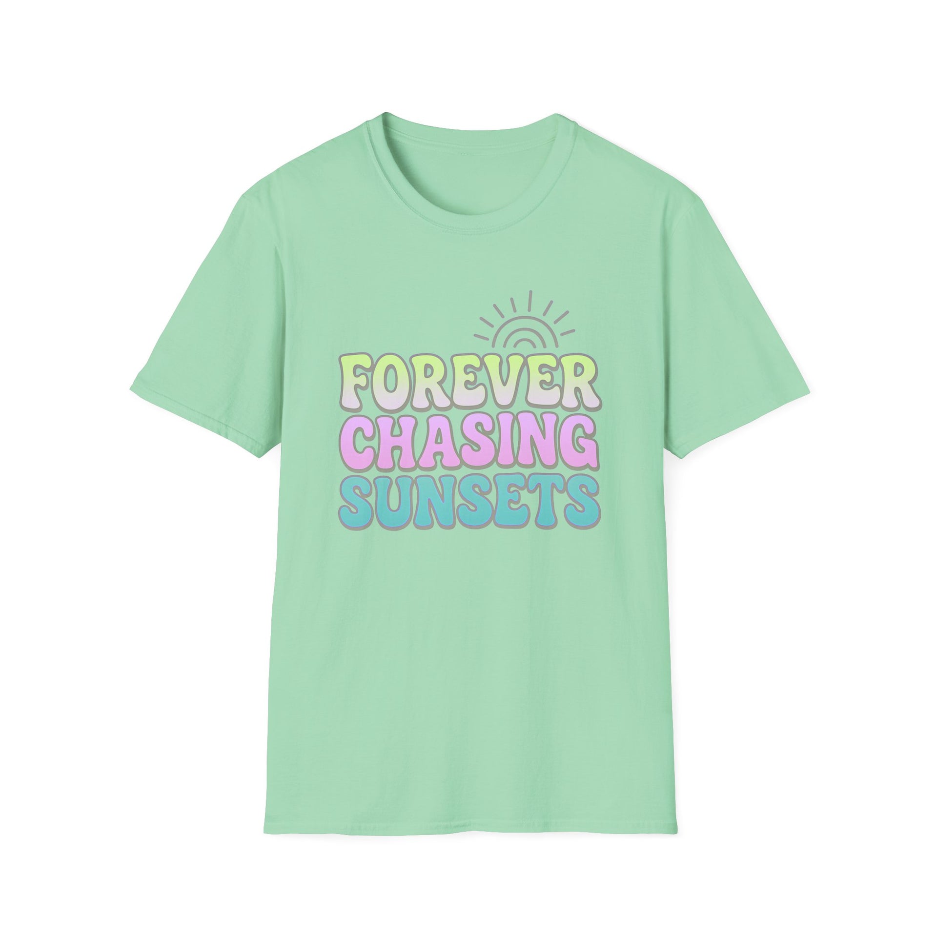 Pastel Womens Tee - Chasing Sunsets Shirt
