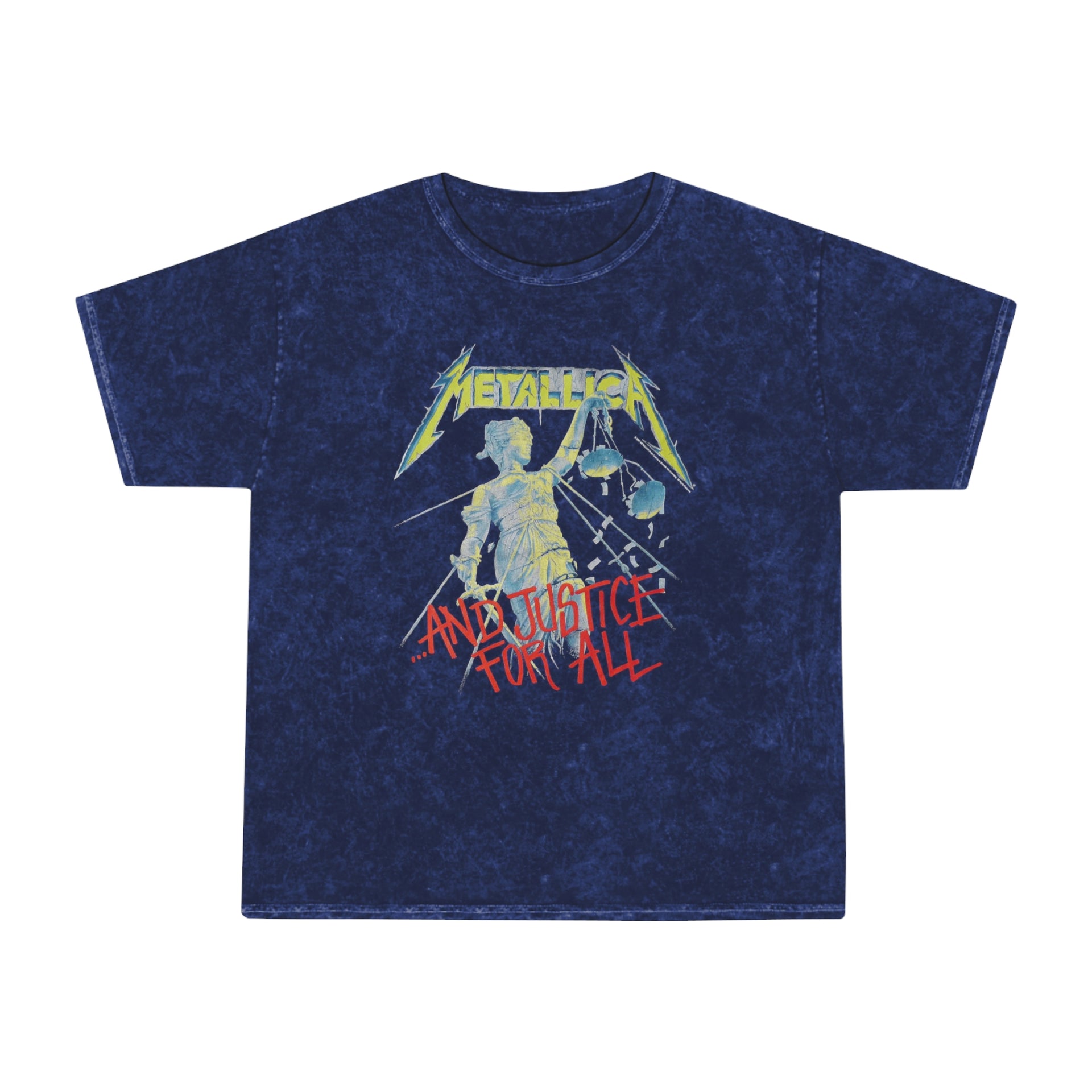 Mineral Wash T-Shirt - Metallica Vintage Tee