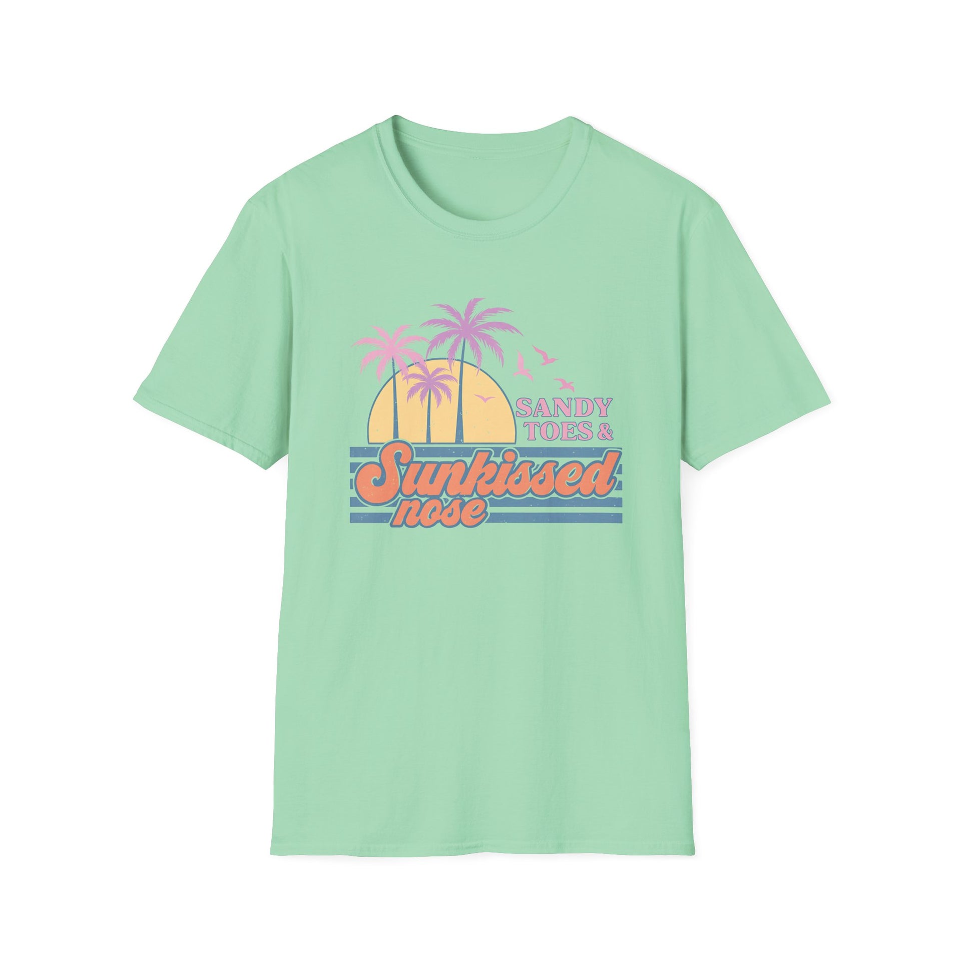 Tropical Womens Tee - Sandy Toes Shirt