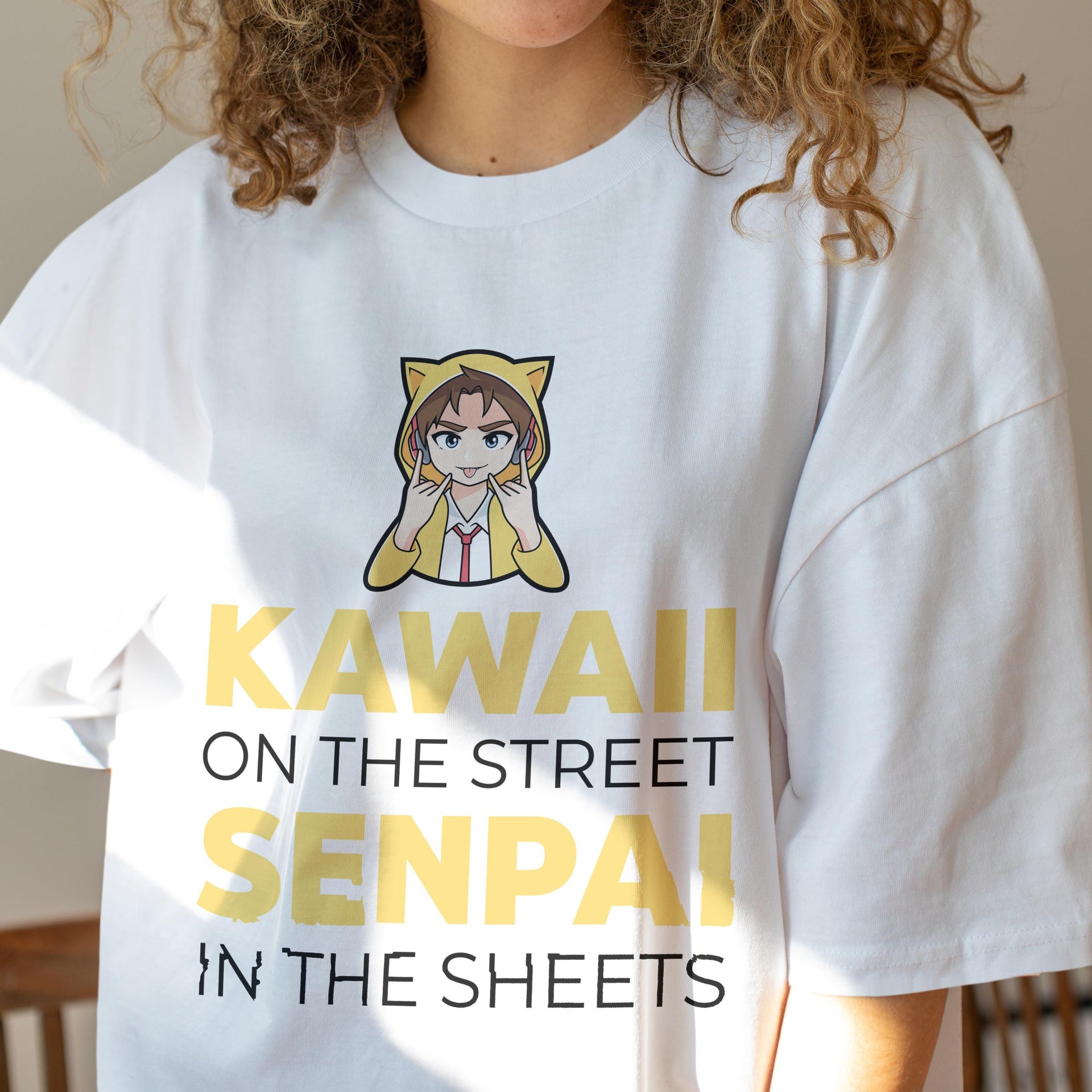 Kawaii Senpai Anime – Kids & Toddlers T-Shirt