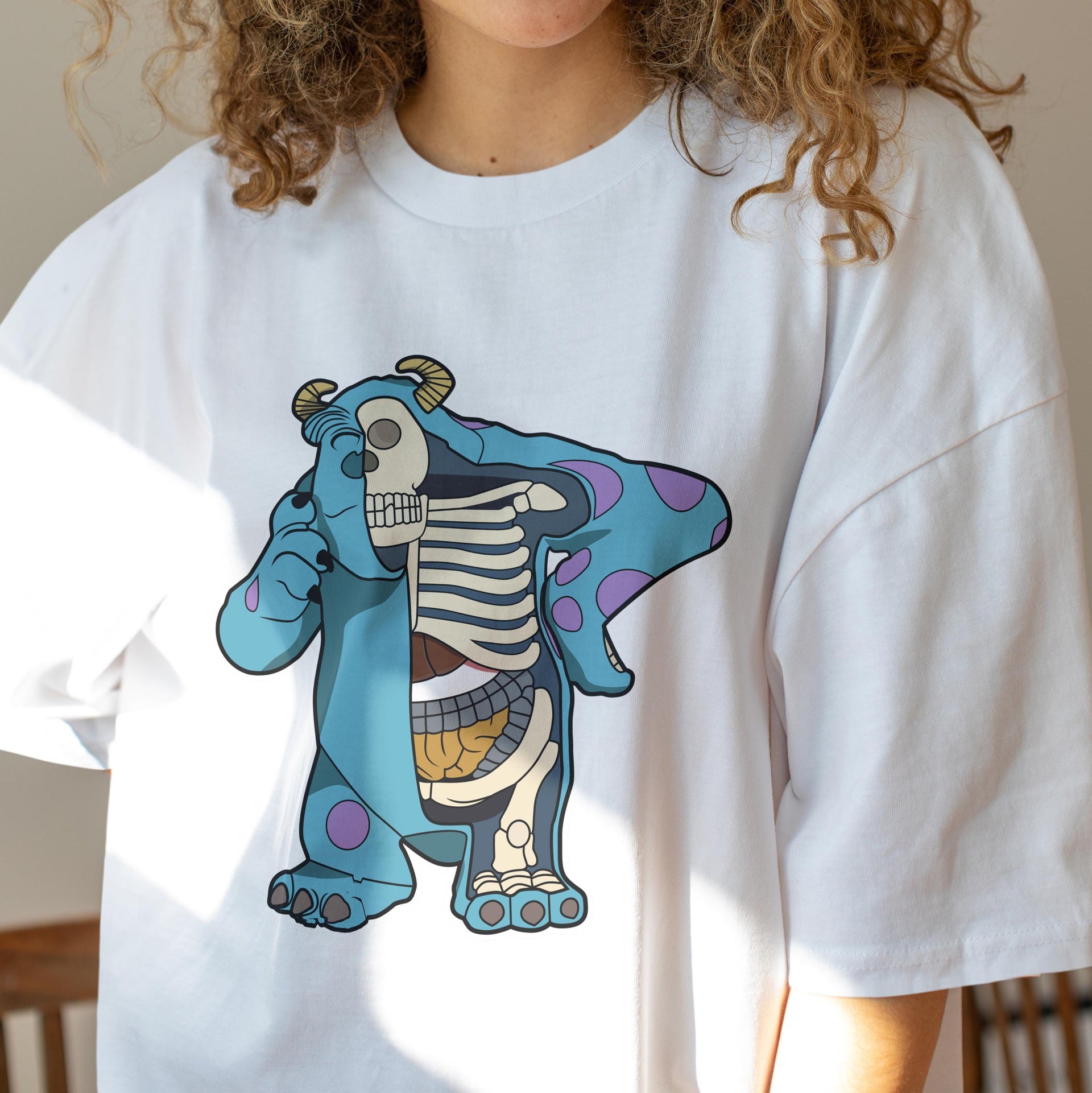 Monsters Inc Sulley Anatomy – Kids & Toddlers T-Shirt