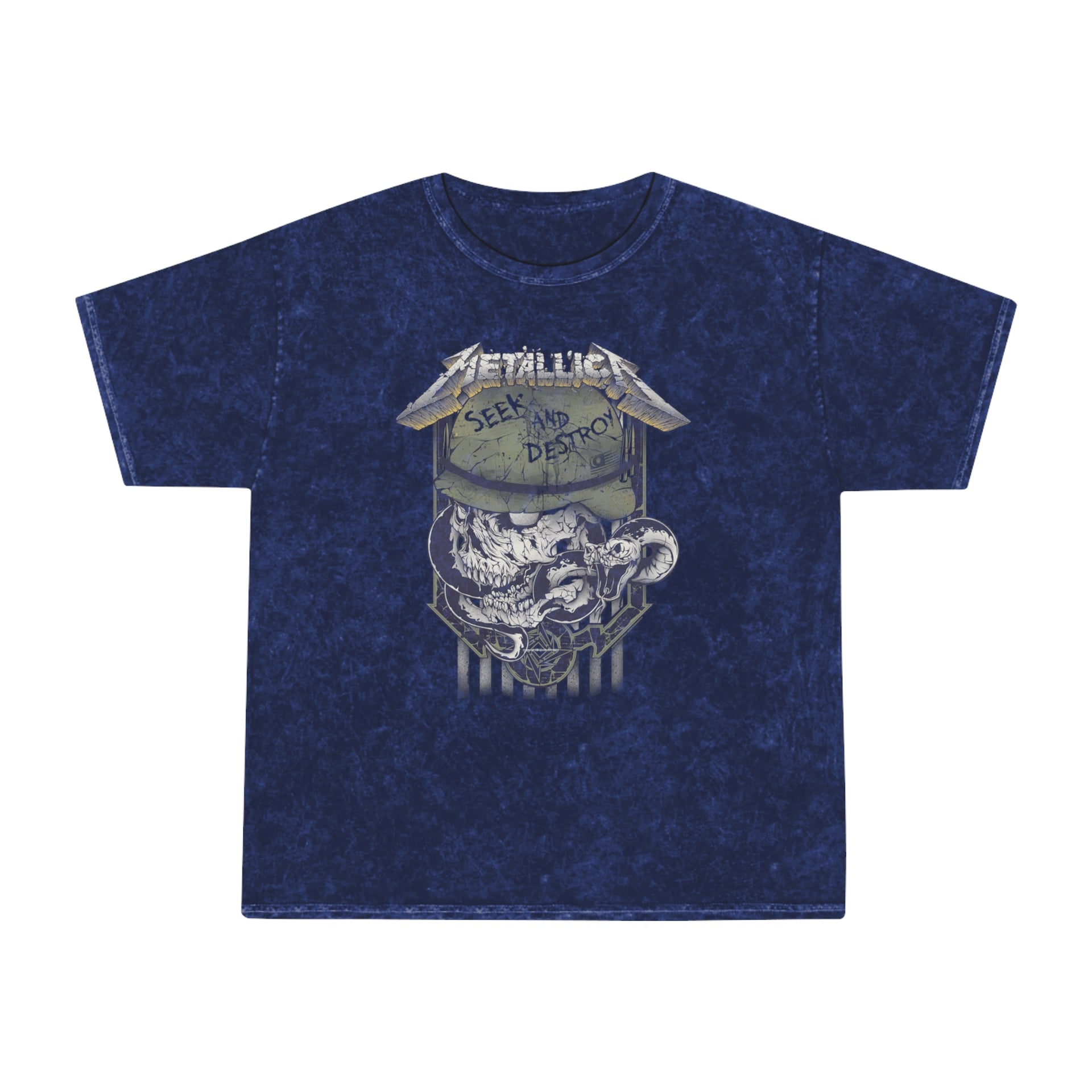 Mineral Wash T-Shirt - Vintage Metallica Tee