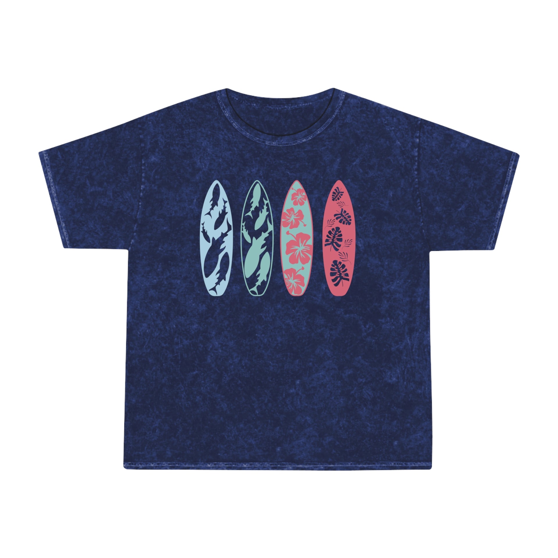 Mineral Wash T-Shirt - Surf Vibes