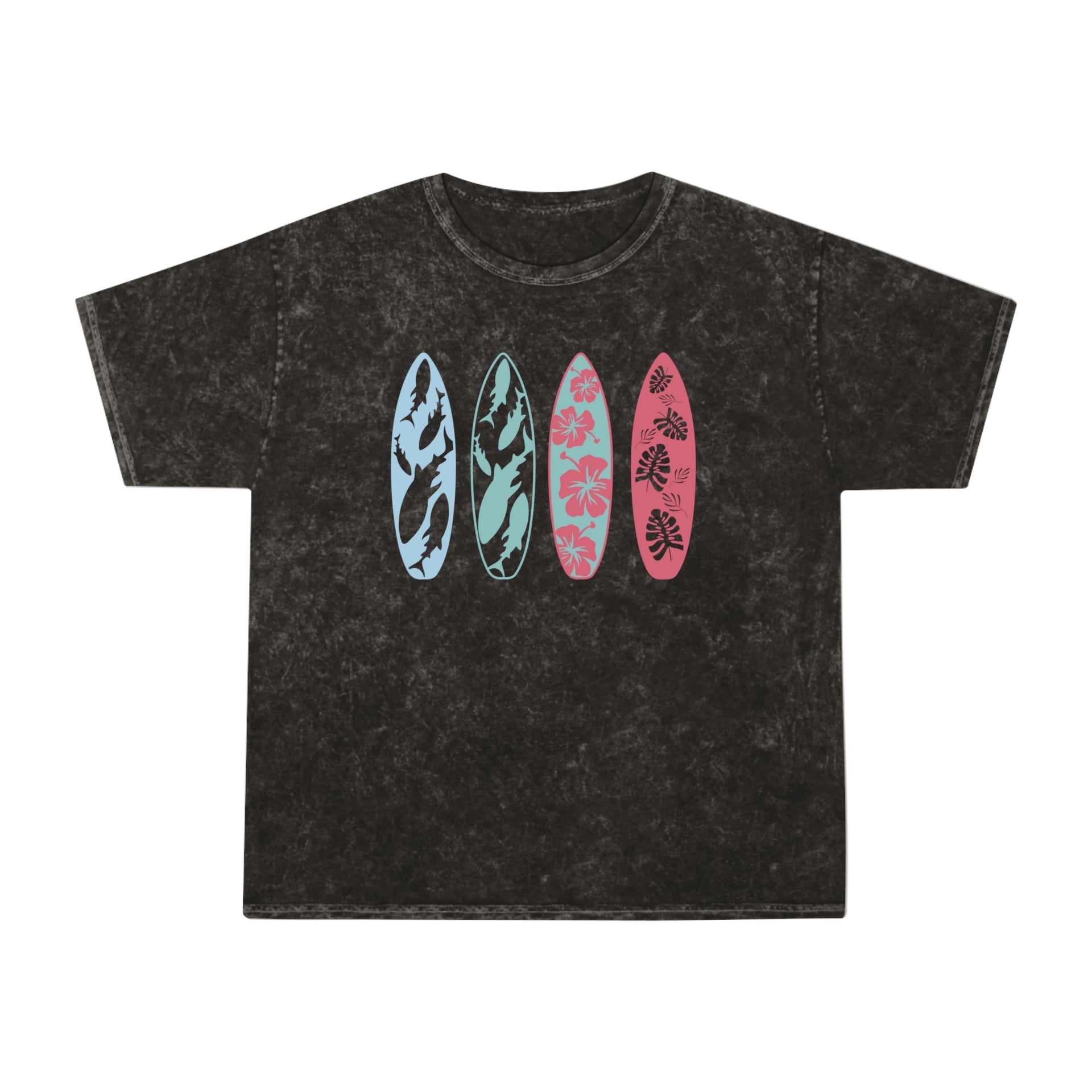 Mineral Wash T-Shirt - Surf Vibes