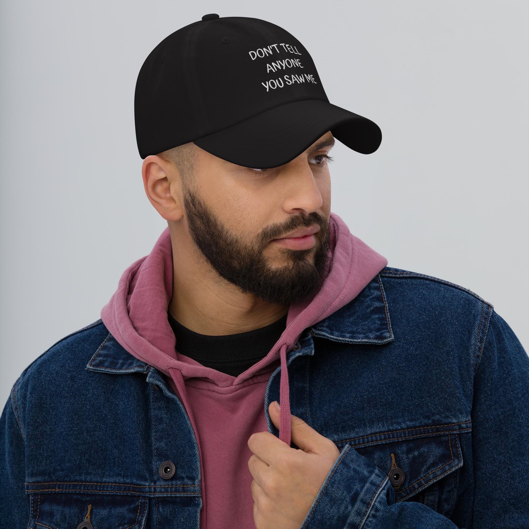 Embroidered Dad Hat: Funny Slogan, Adjustable Baseball Cap