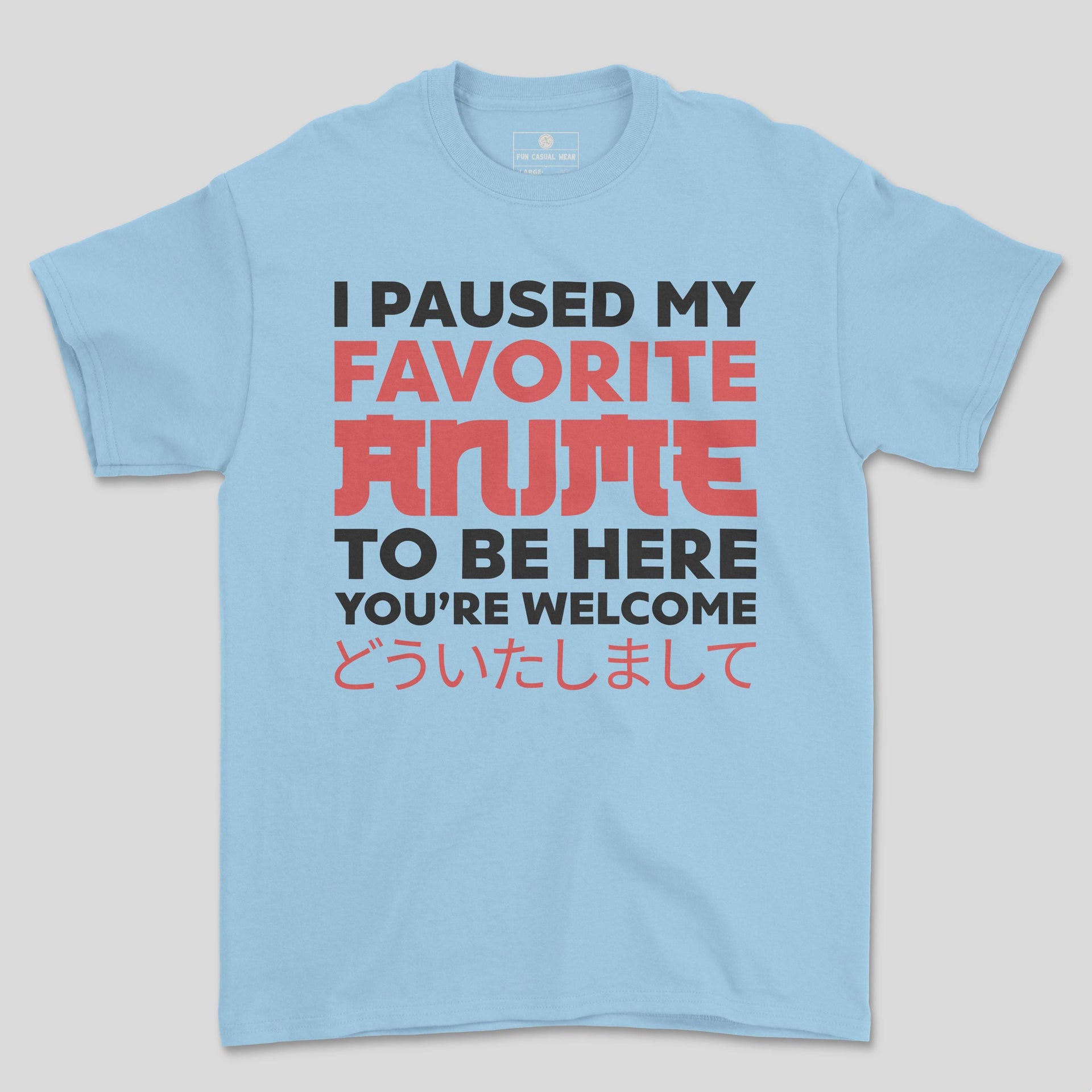 Anime Typography – Kids & Toddlers T-Shirt