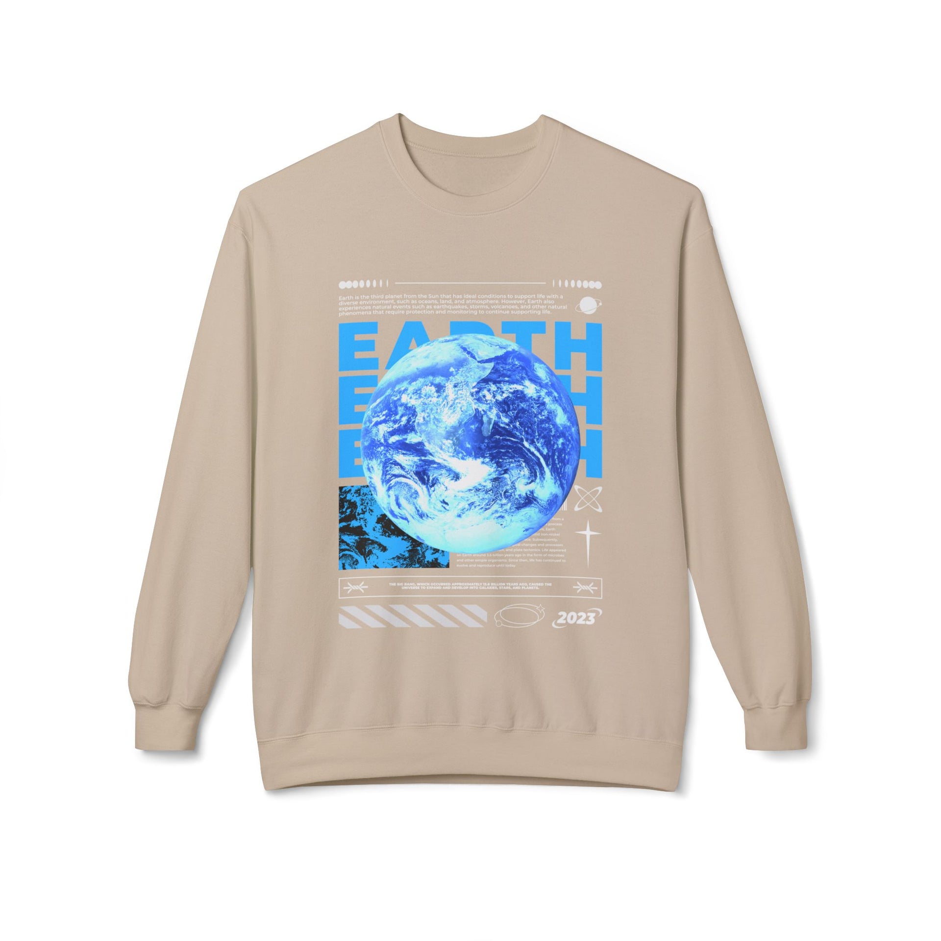 Cosmic Earth Sweatshirt - Space World Crew