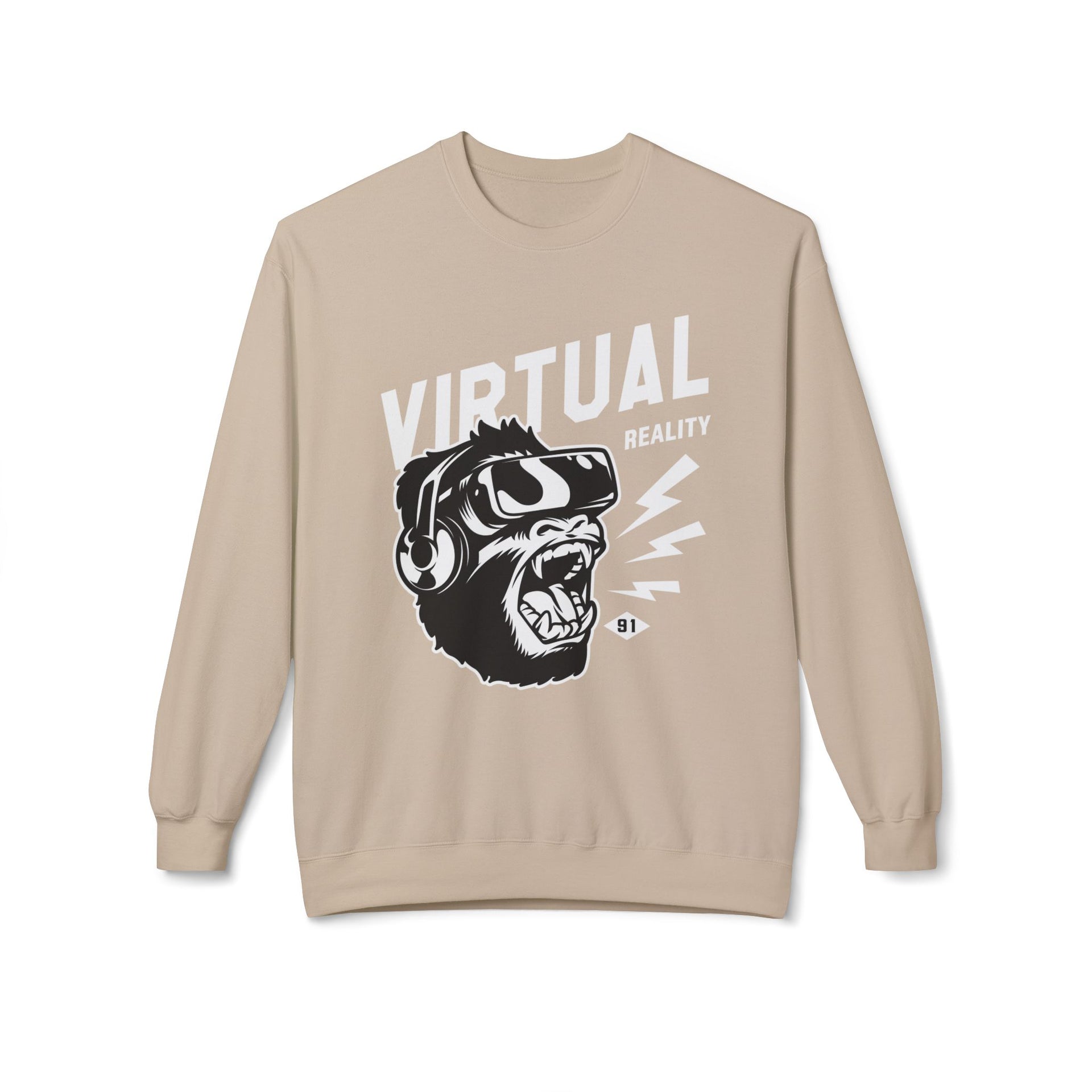 Virtual Reality Sweatshirt - Gaming Crew Neck