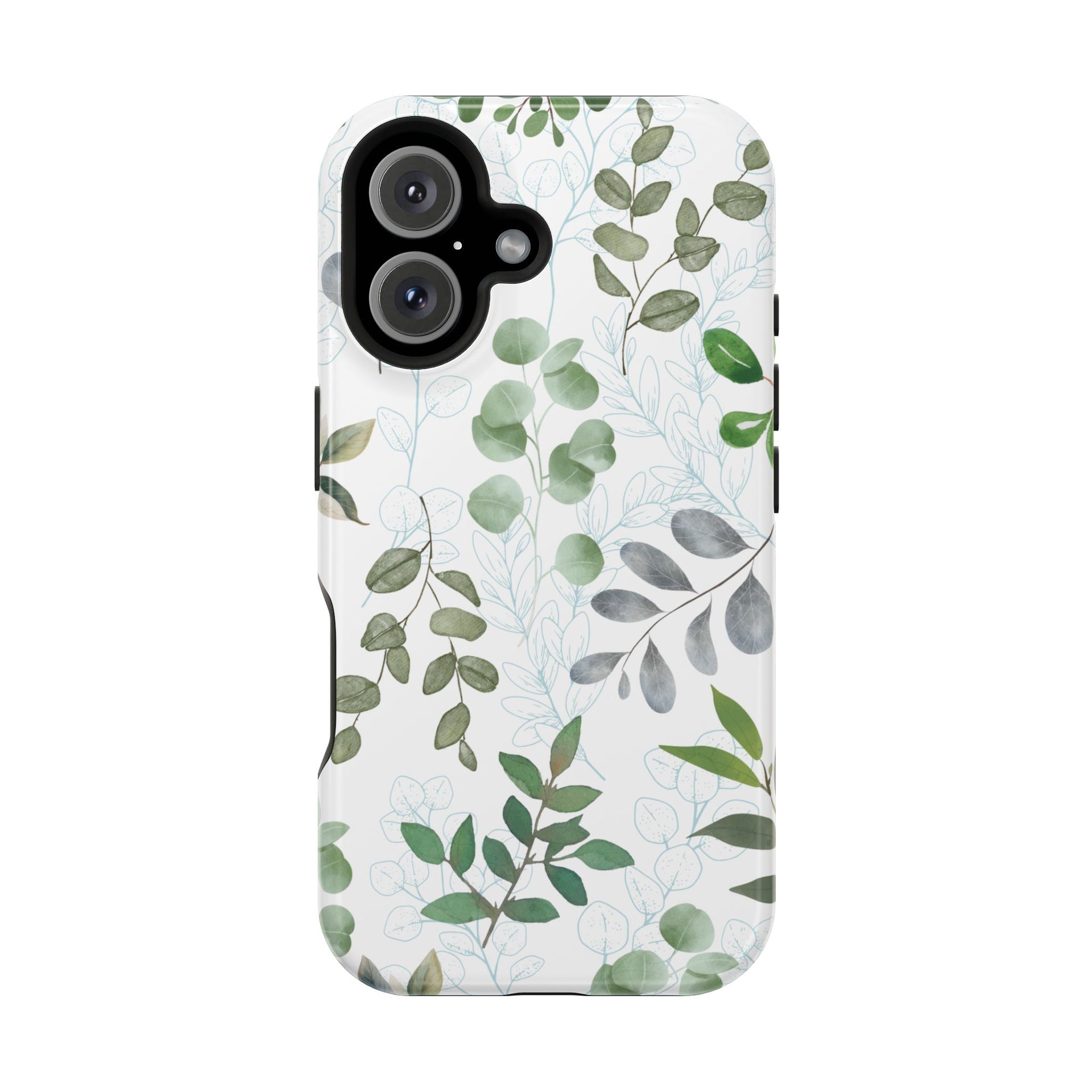 Botanical iPhone 16 Case - Watercolor Plant Magnet Case