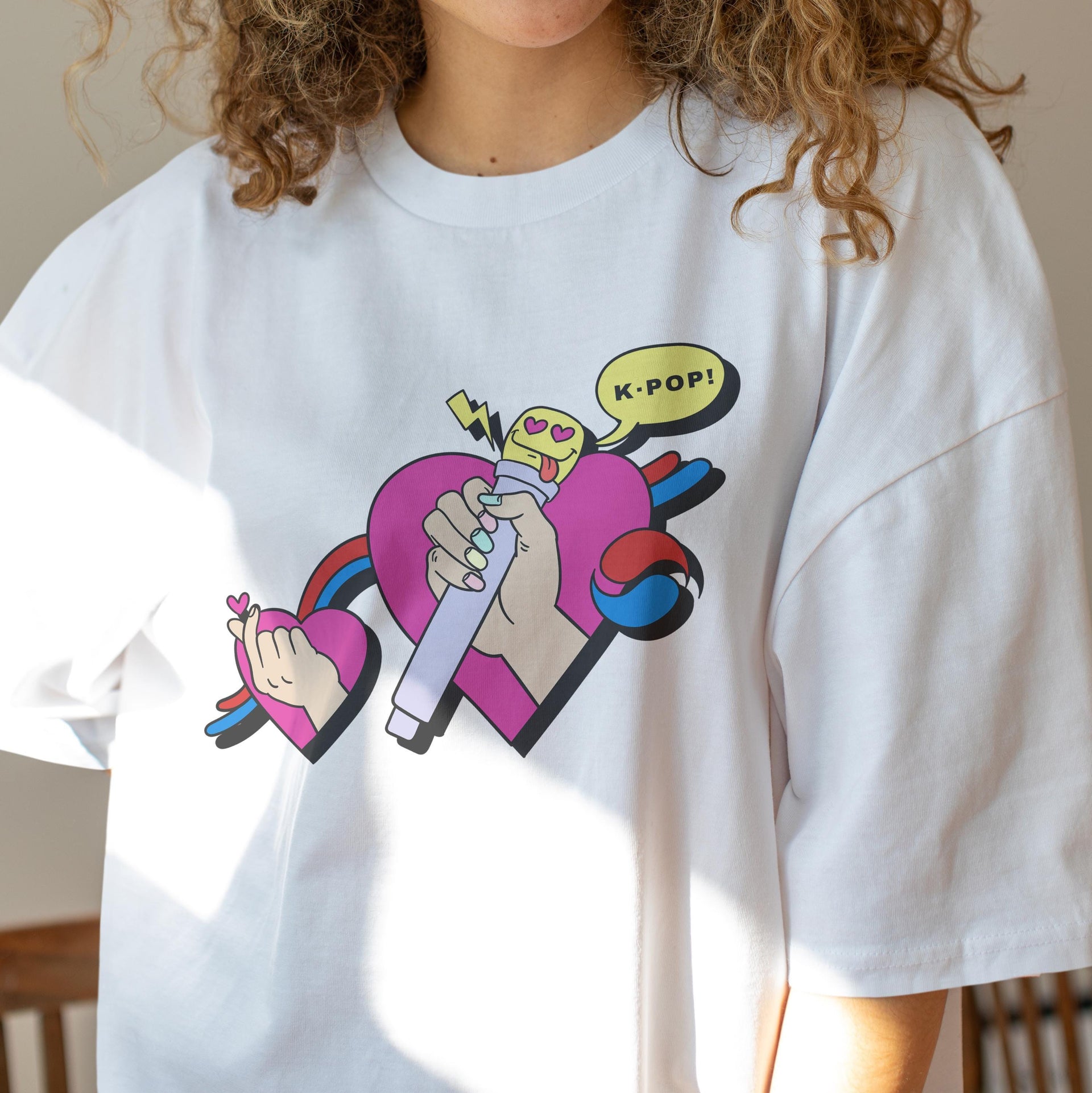 K-Pop Finger Heart – Kids & Toddlers T-Shirt