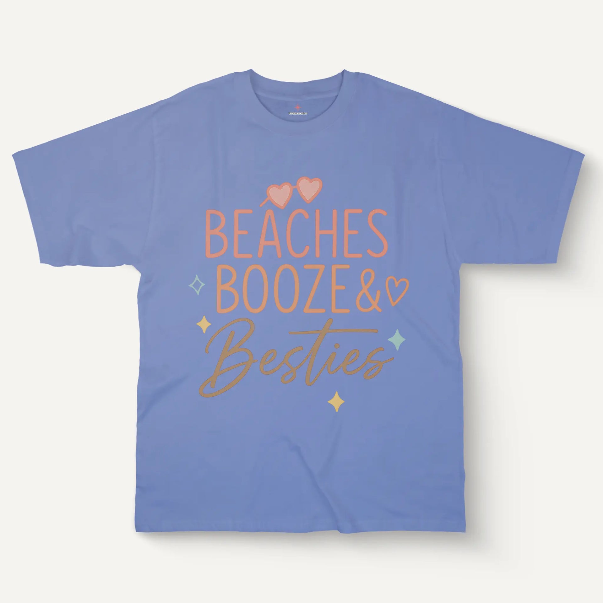 Beaches Booze Besties Tee – Women’s Softline