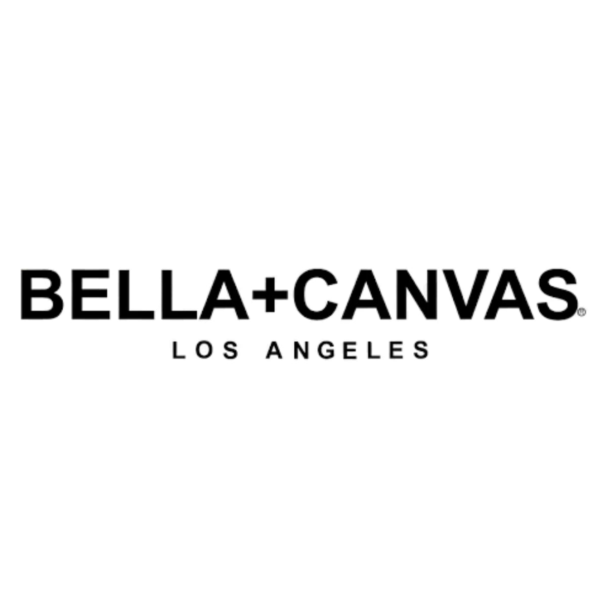 Bella+Canvas Black Logo