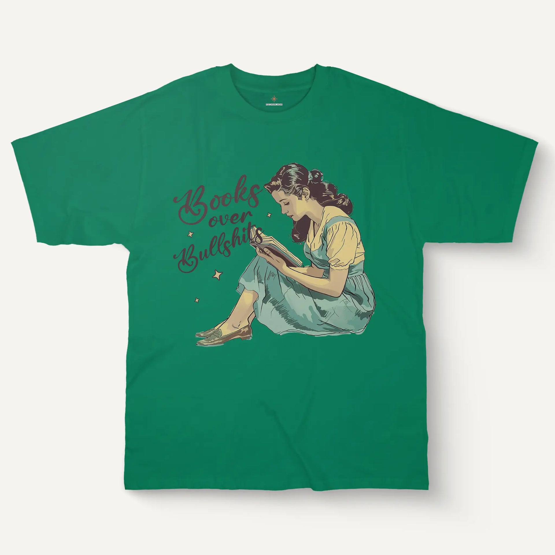 Books Over Bullshit Tee – Cotton Women’s