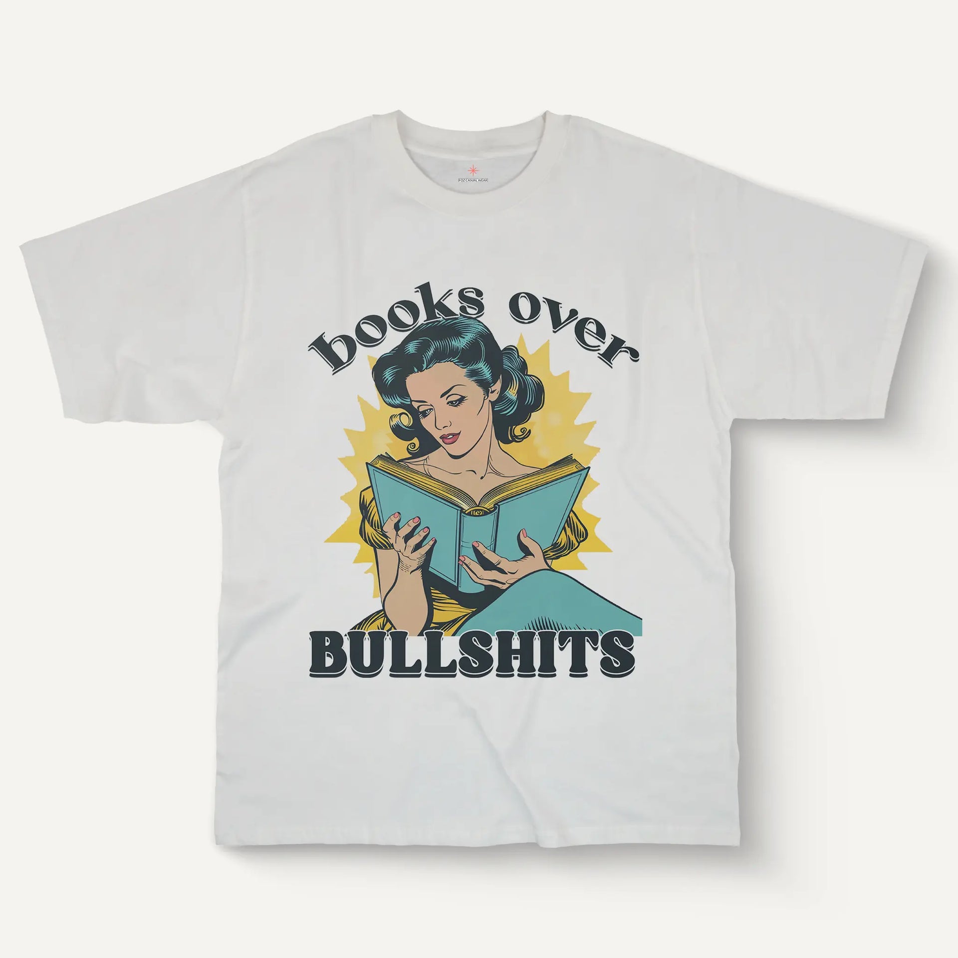 Books Over Bullshits Tee – Cotton Women’s