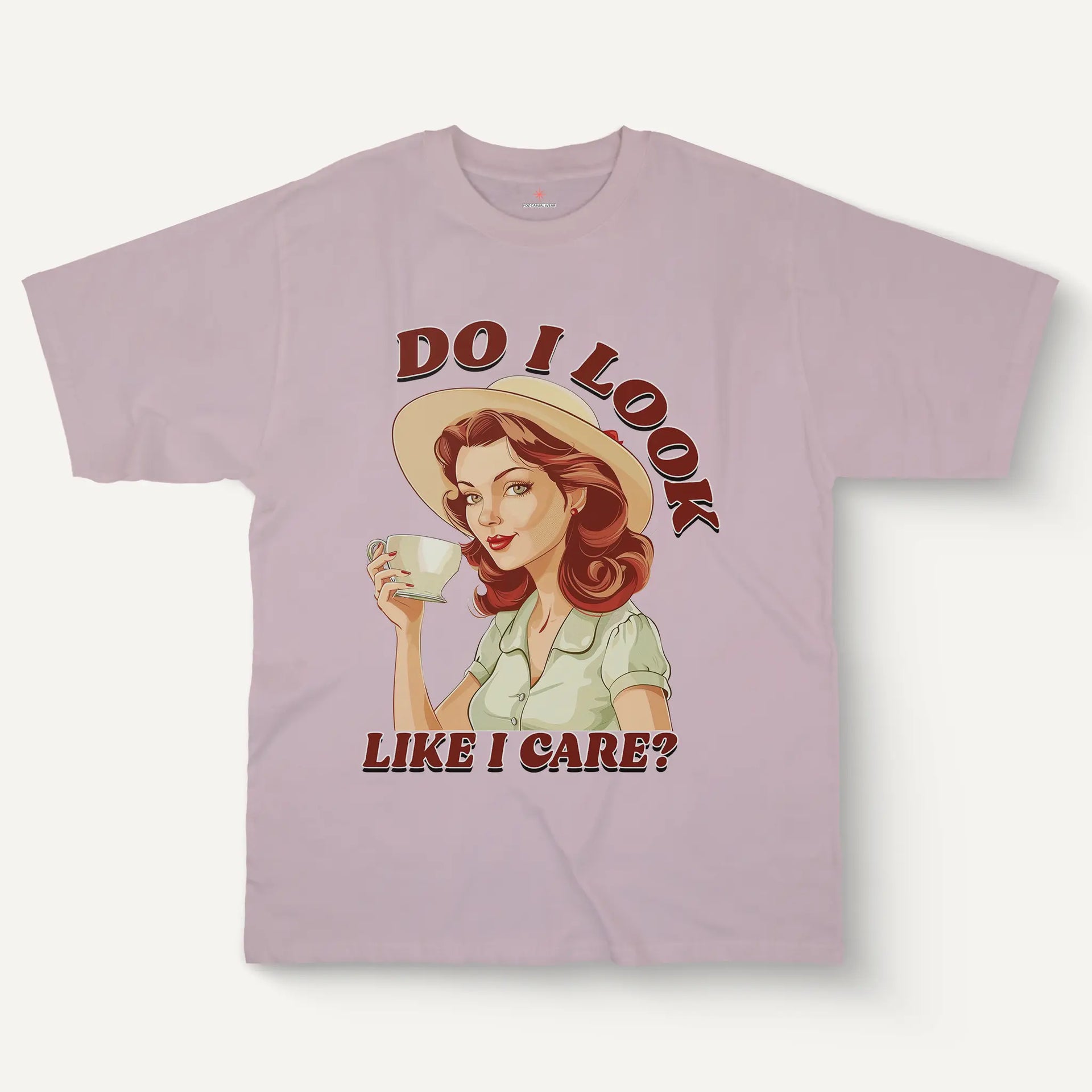 Do I Look Like I Care Tee – Cotton Women’s