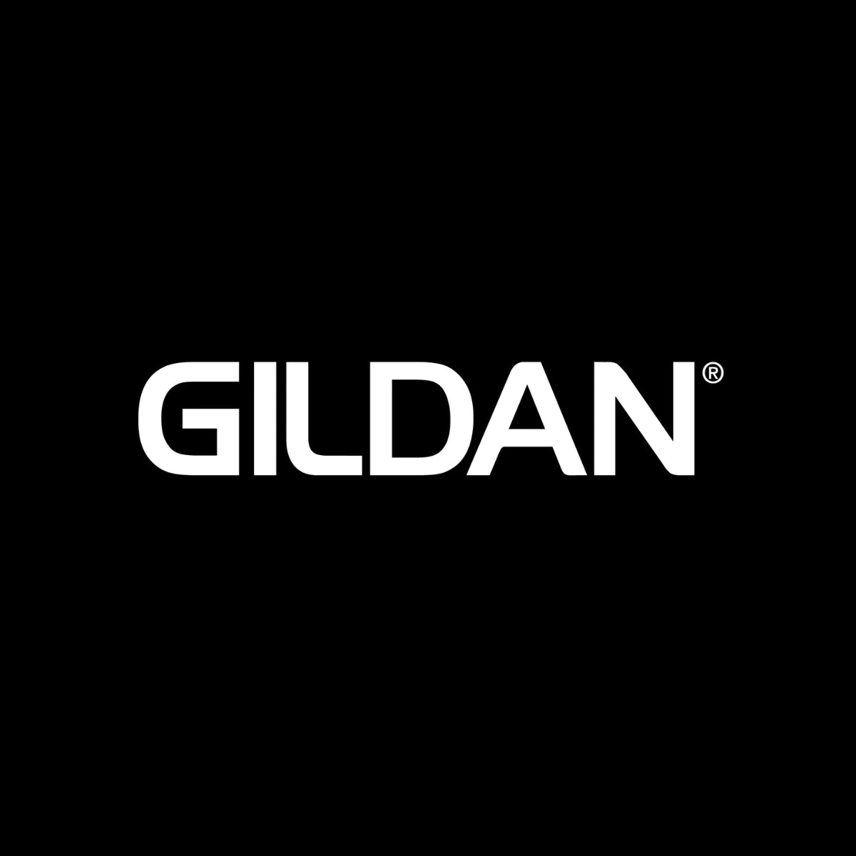 Gildan White Logo