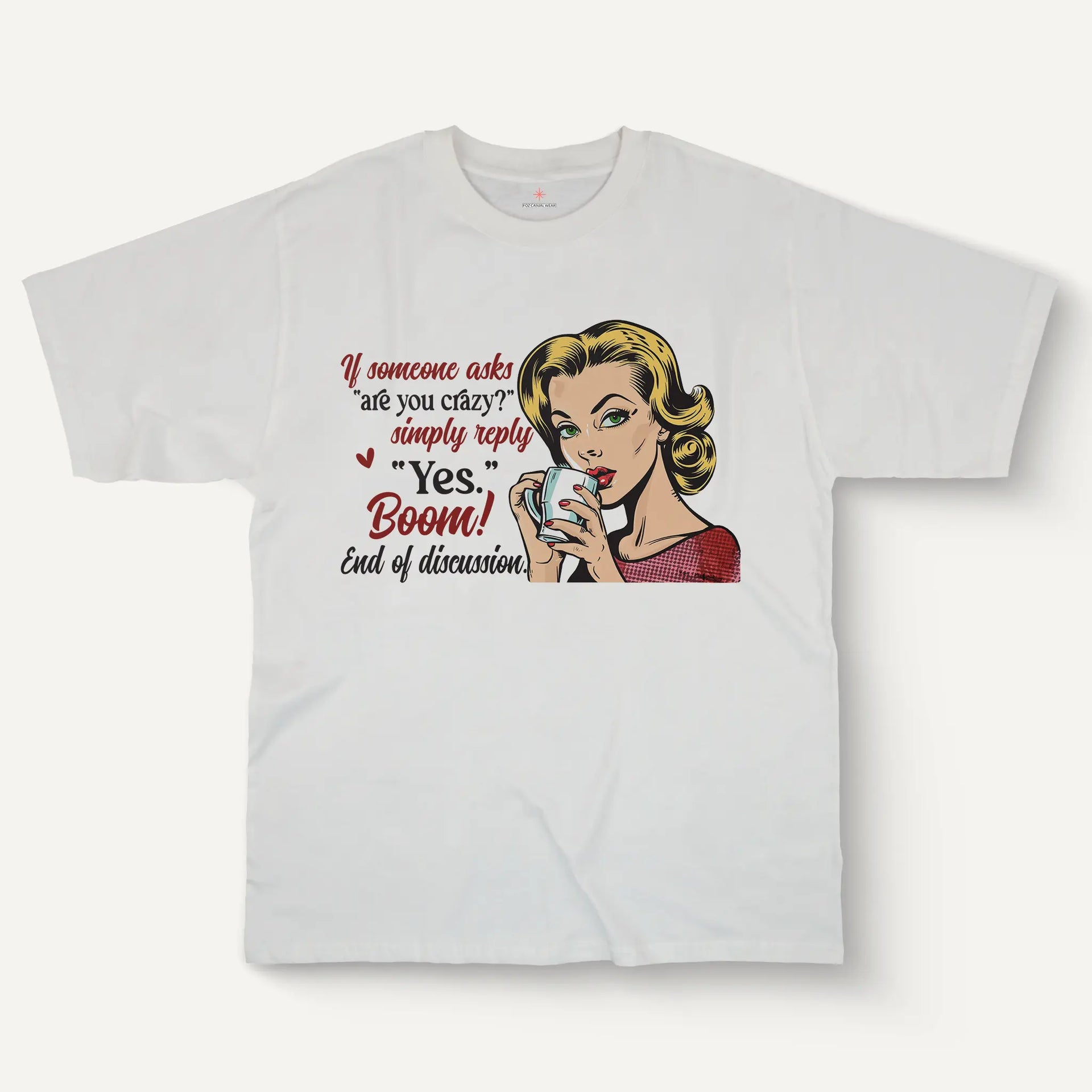 Boom! End Of Discussion Tee – Women’s Style