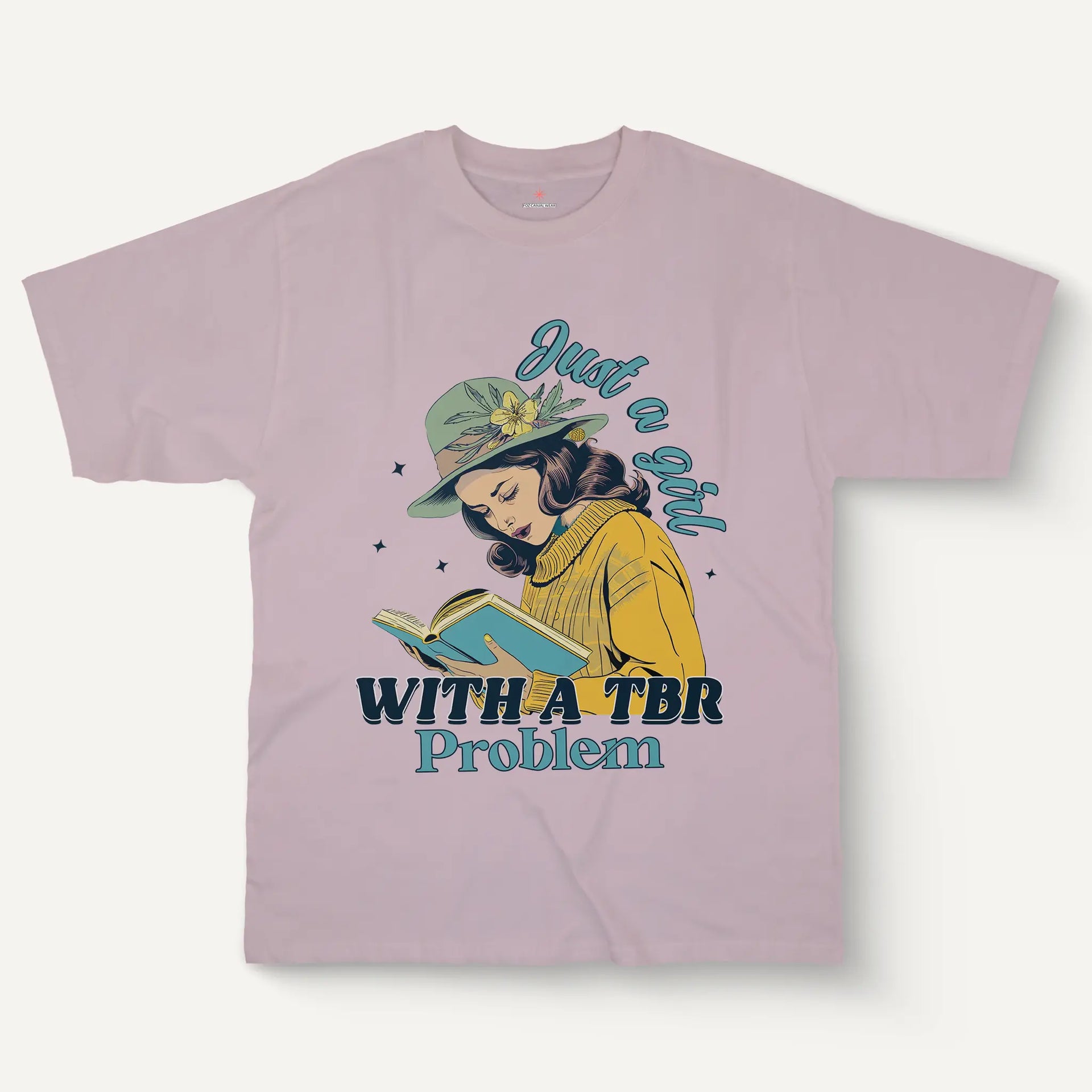 Just A Girl Tee – Soft Vintage-Style