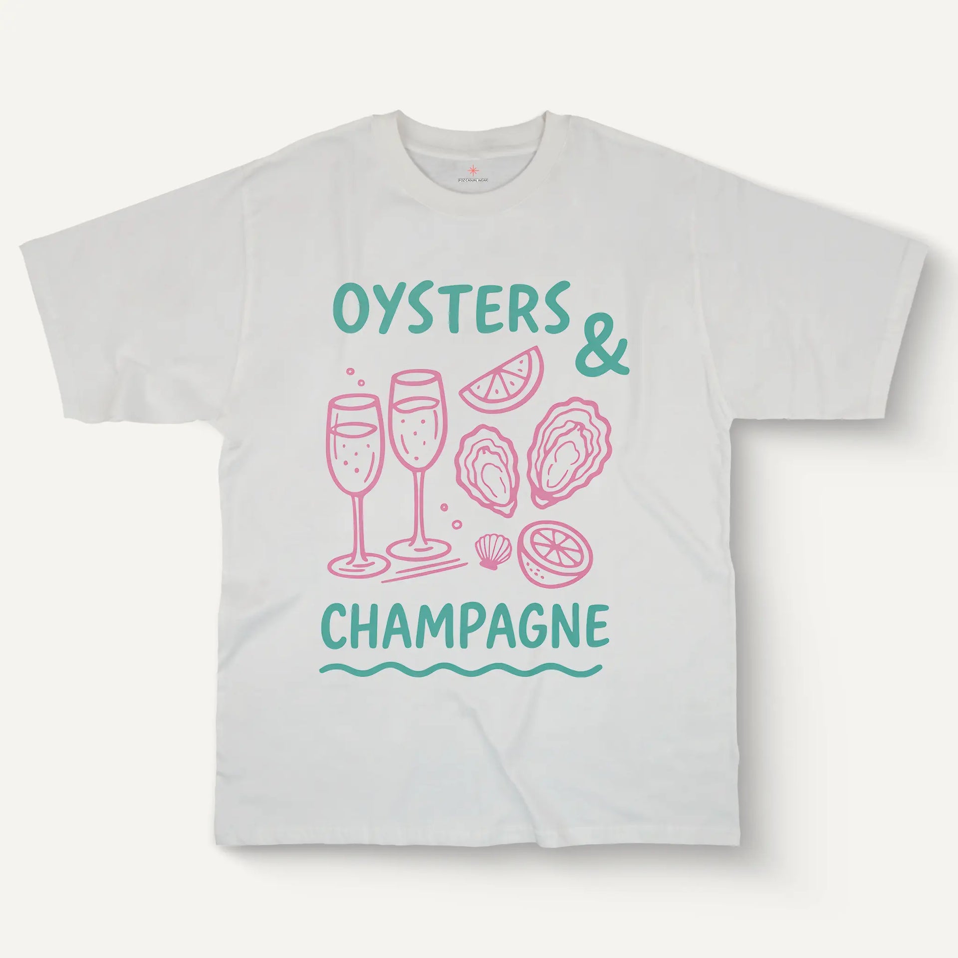 Oysters & Champagne Tee – Women’s Softline