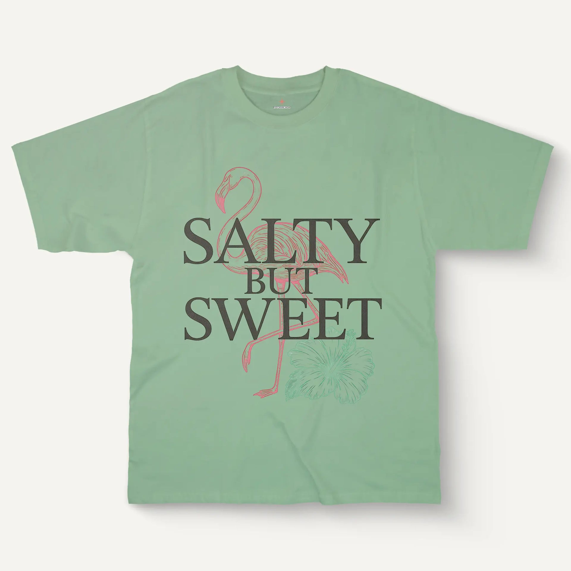 Salty But Sweet Flamingo Tee – Women’s Cotton