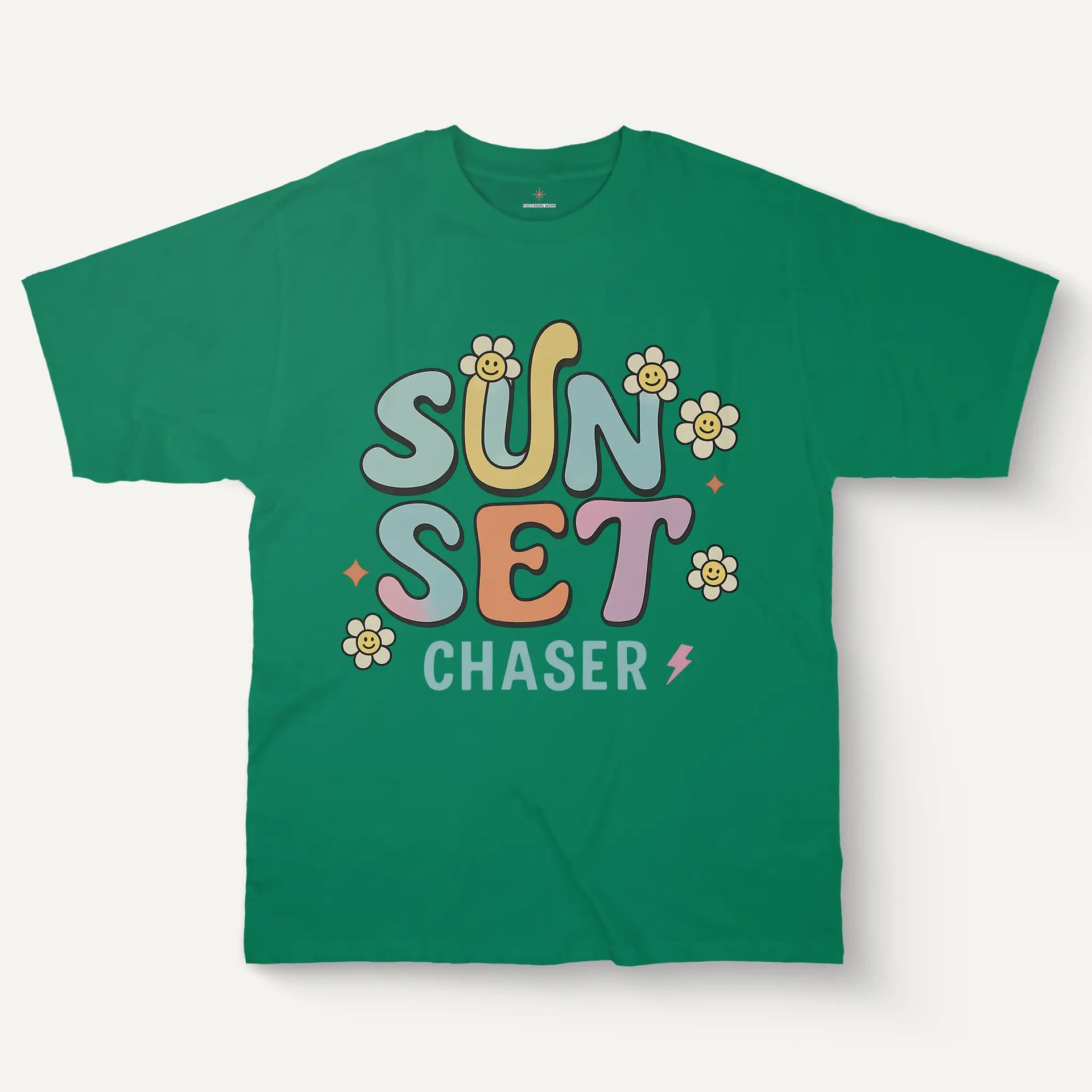 Sunset Chaser Graphic Tee – Women’s Cotton
