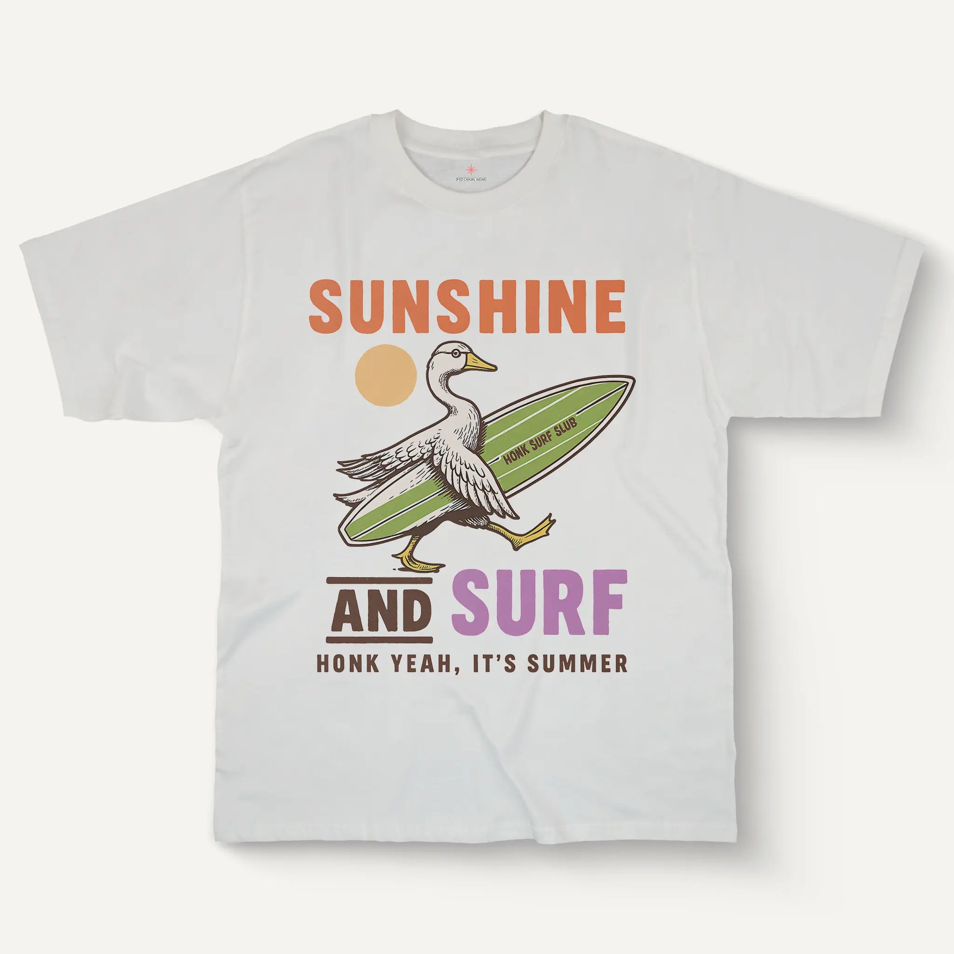 Sunshine And Surf Tee – Women’s Soft Cotton