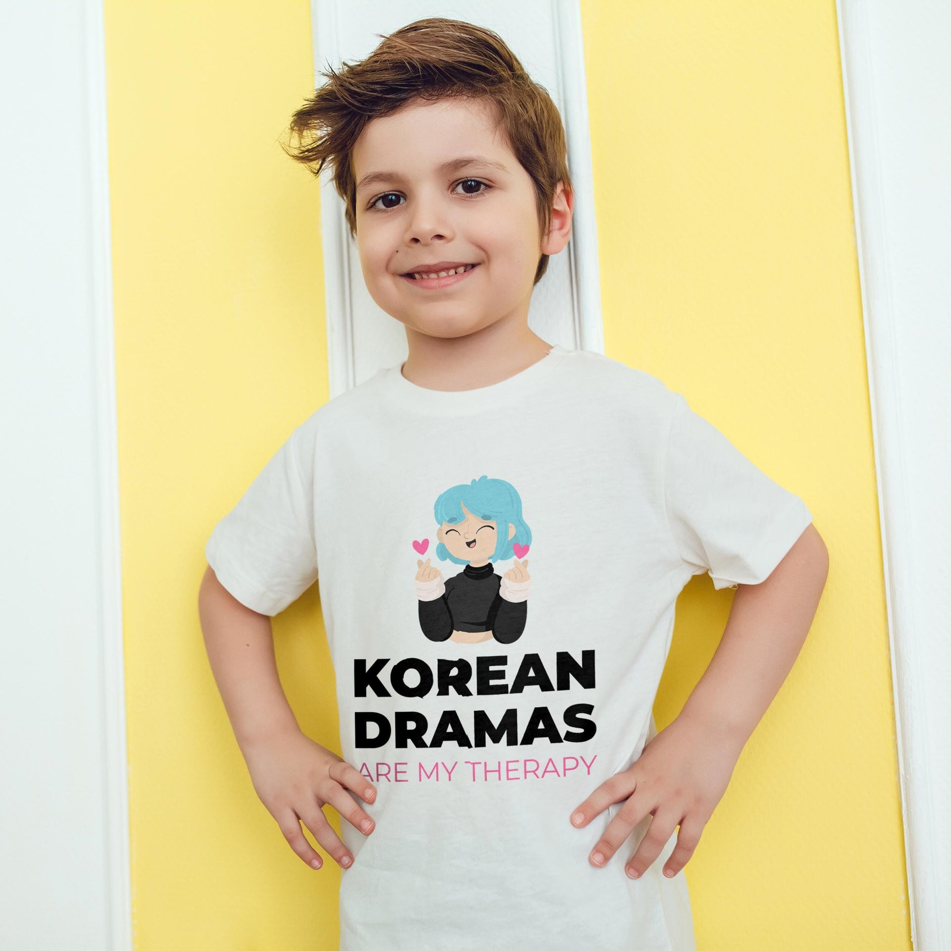 Korean Drama Cartoon – Kids & Toddlers T-Shirt