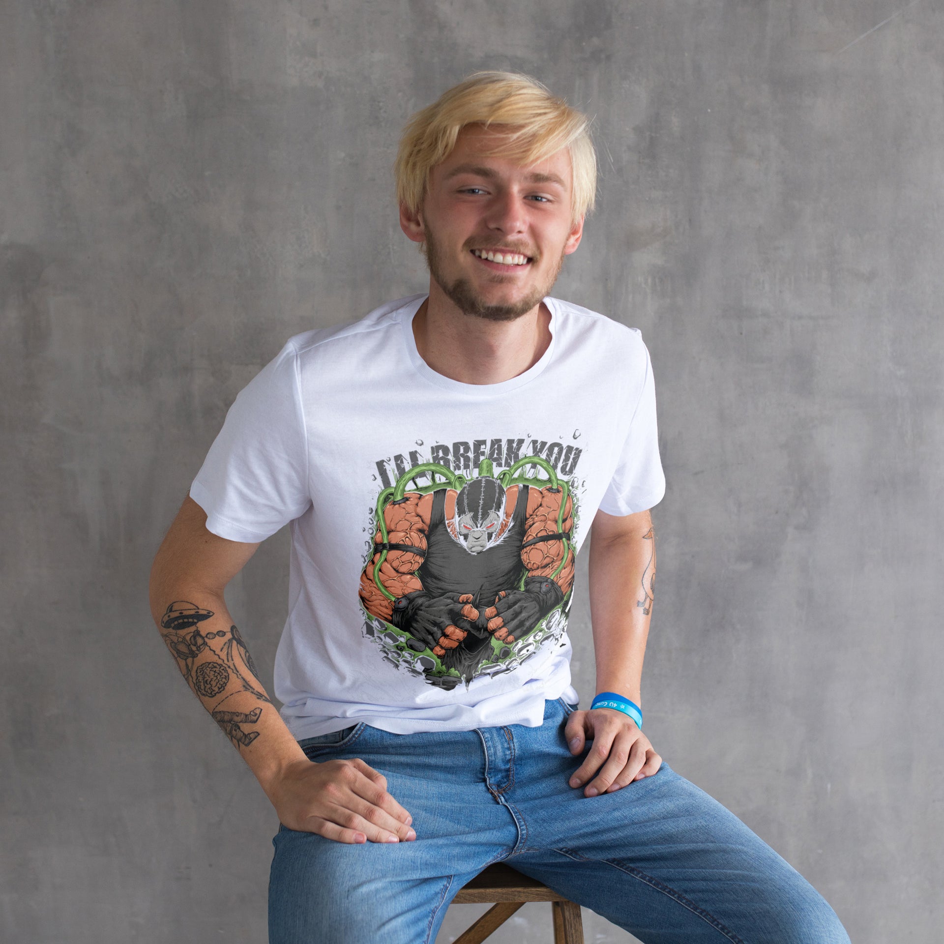 Bane DC Comics T-Shirt – Muscular Villain Graphic Tee