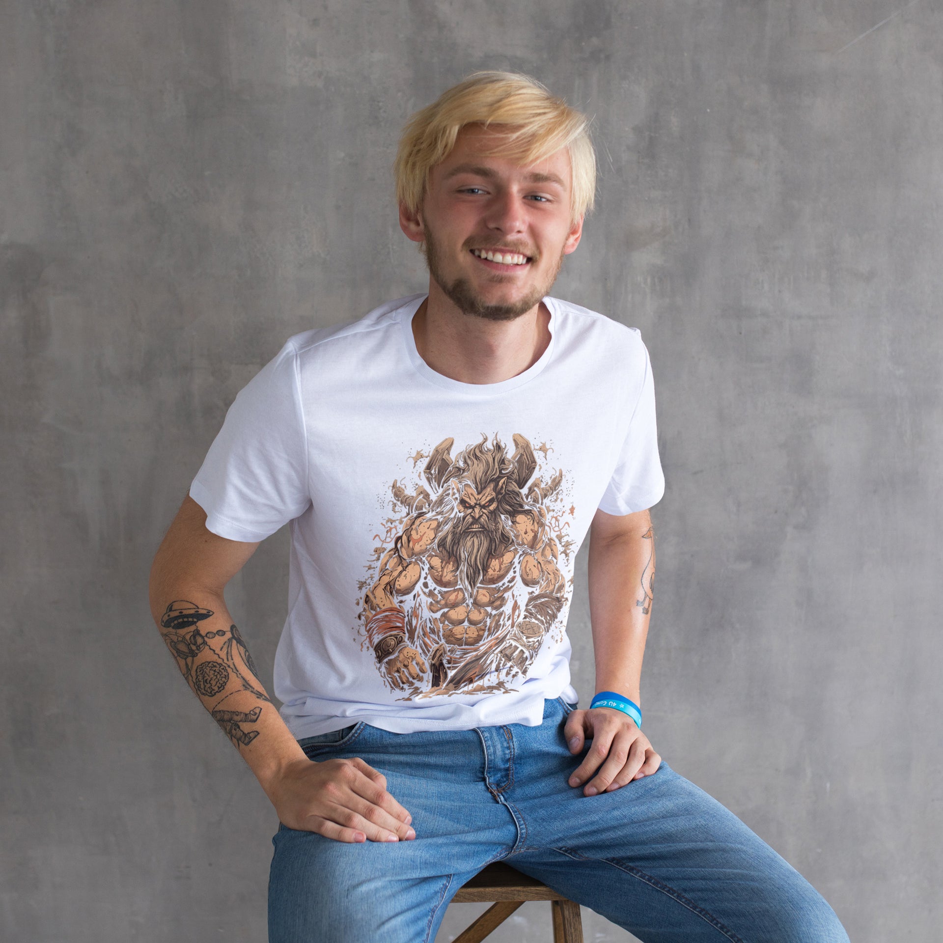 Barbarian Warrior T-Shirt – Barbarian Comic Superhero Shirt