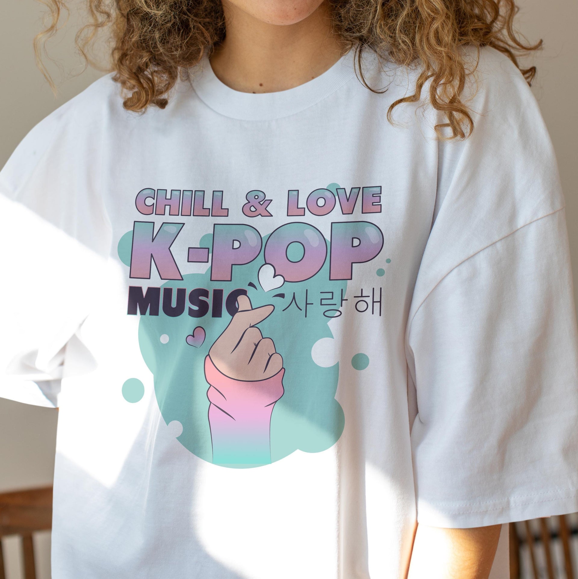 K-Pop Finger Heart – Kids & Toddlers T-Shirt