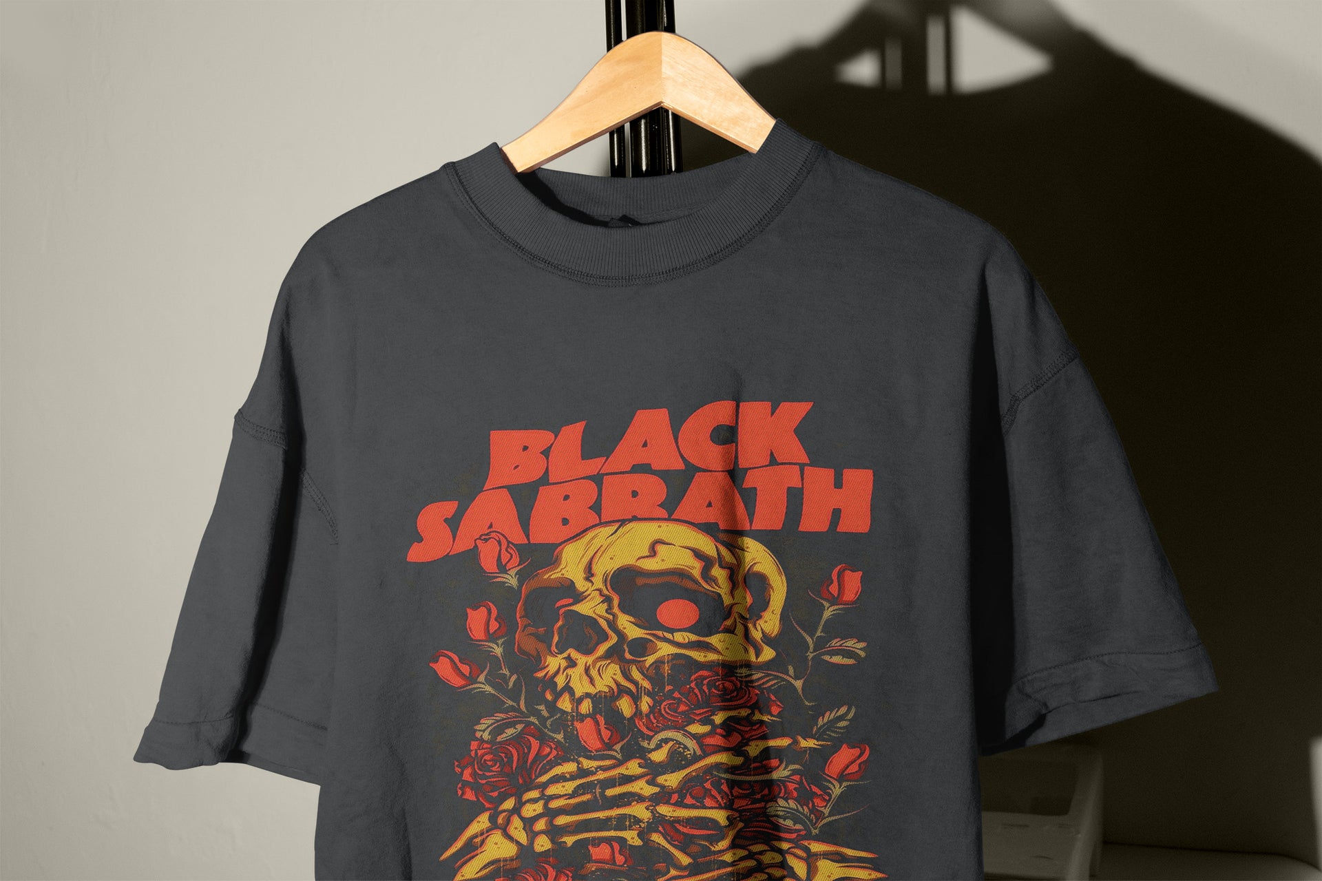 Black Sabbath Skull T-Shirt – Vintage Grunge Band Shirt