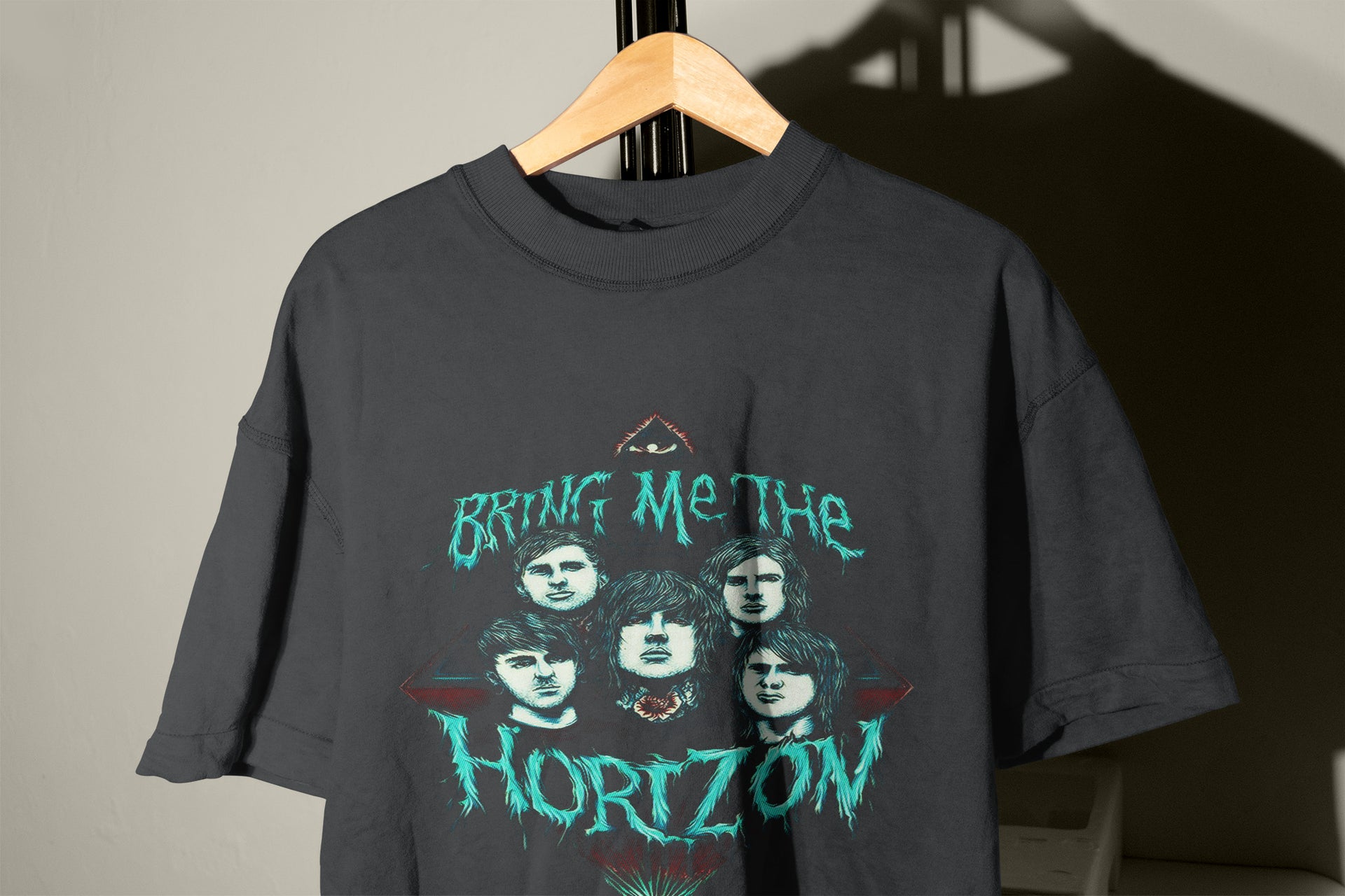 Bring Me The Horizon T-Shirt – Horror Band Portrait Shirt