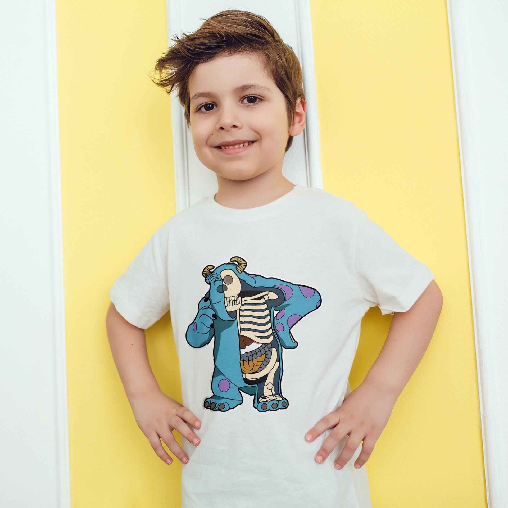 Monsters Inc Sulley Anatomy – Kids & Toddlers T-Shirt