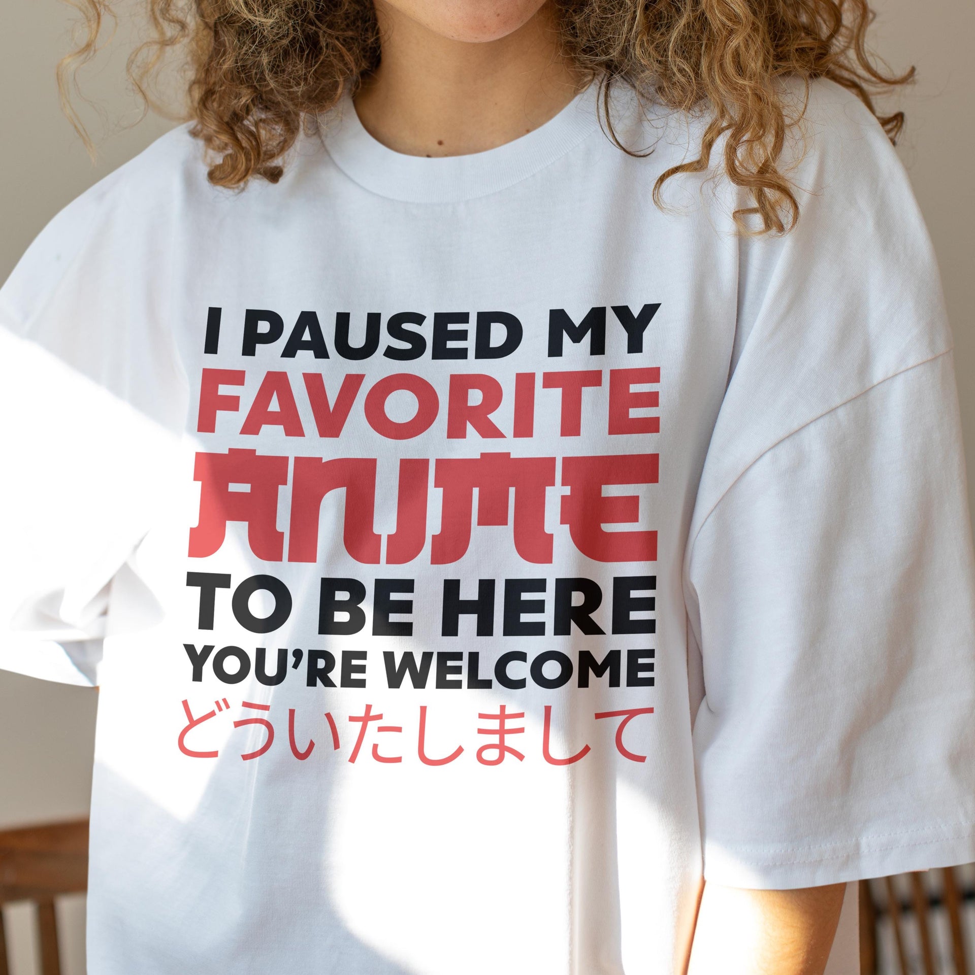 Anime Typography – Kids & Toddlers T-Shirt