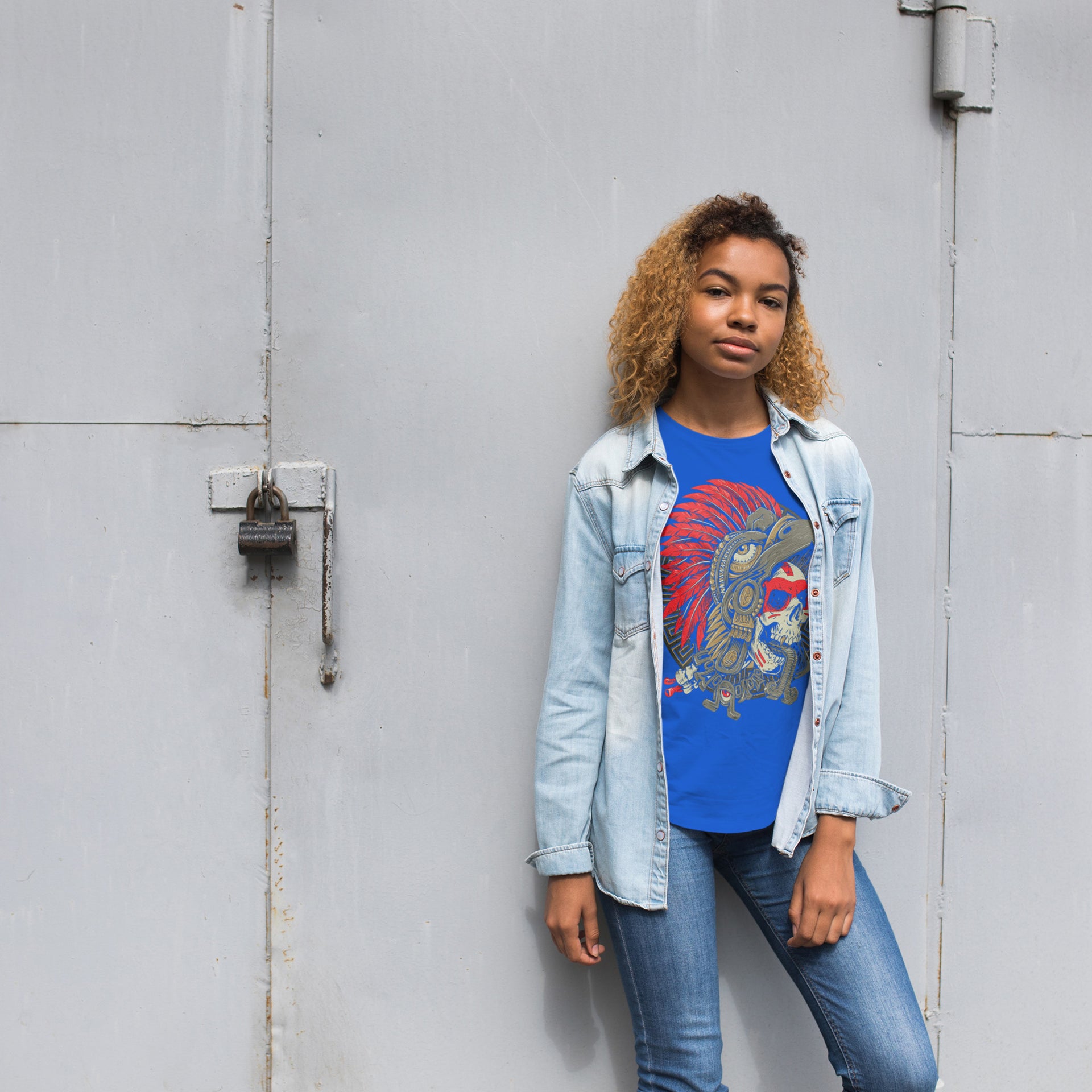 Eagle Skull T-Shirt – Tribal Headdress Tee