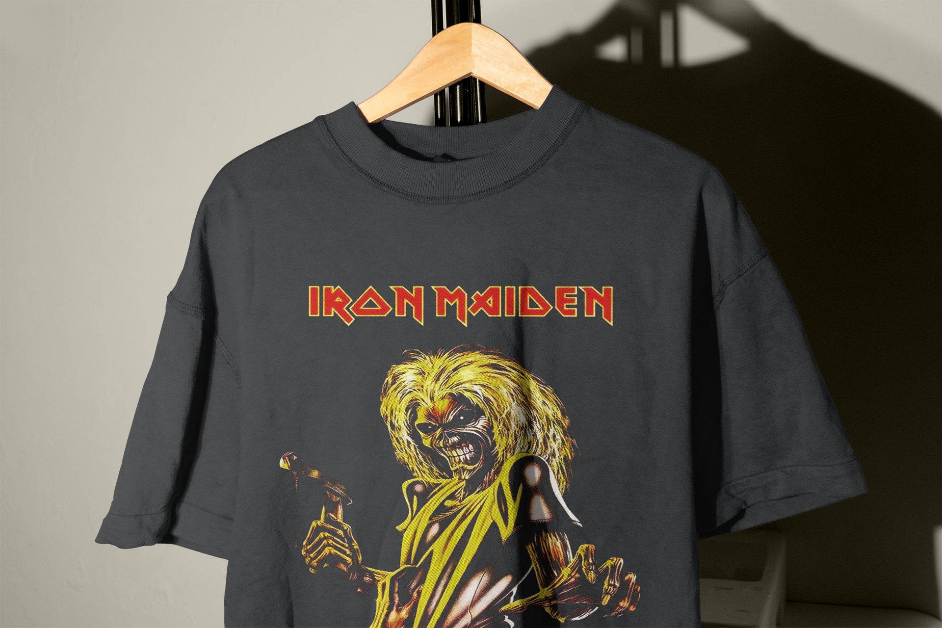Eddie Iron Maiden T-Shirt – Comic Superhero Mascot Tee